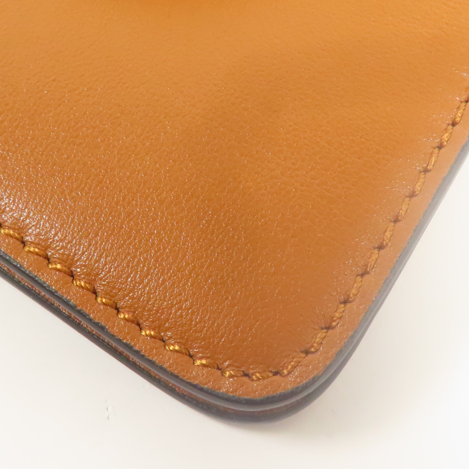 Chloe 牛皮/麂皮皮革Faye金扣肩背袋