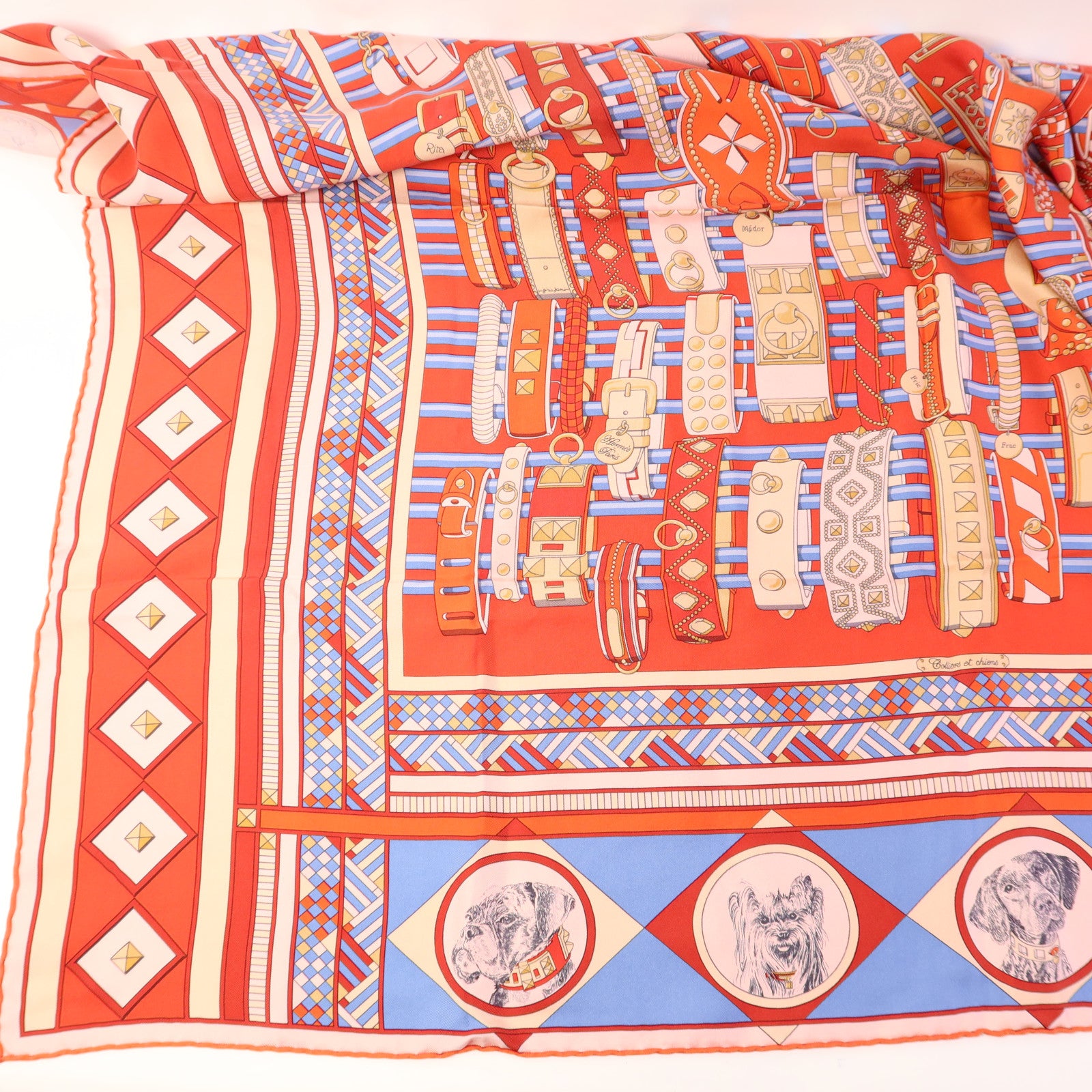 HERMES 絲質Scarf 90X90絲巾