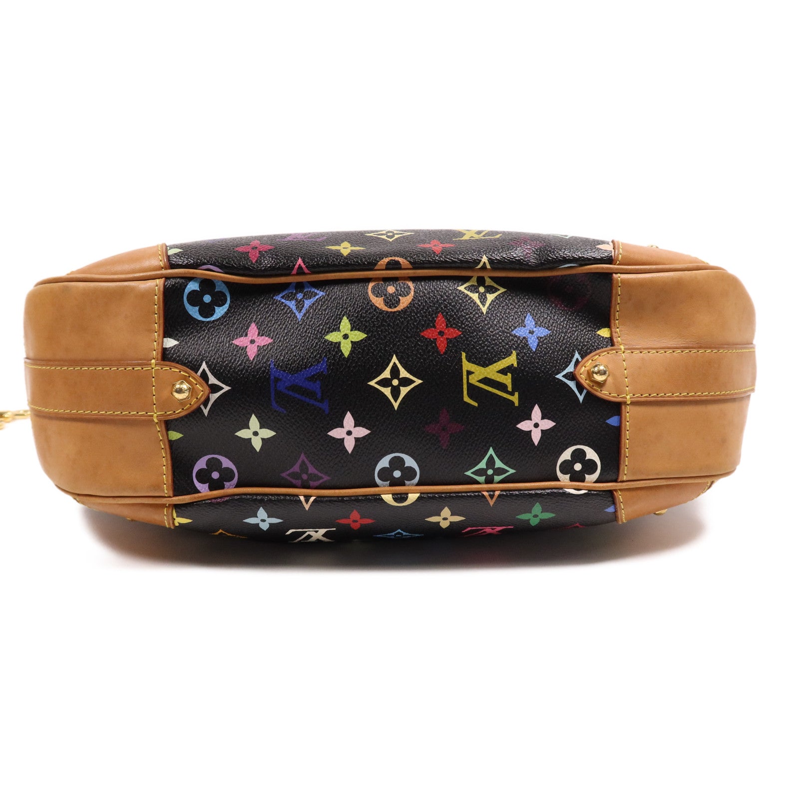 LOUIS VUITTON Monogram Multicolore Greta金扣肩背袋