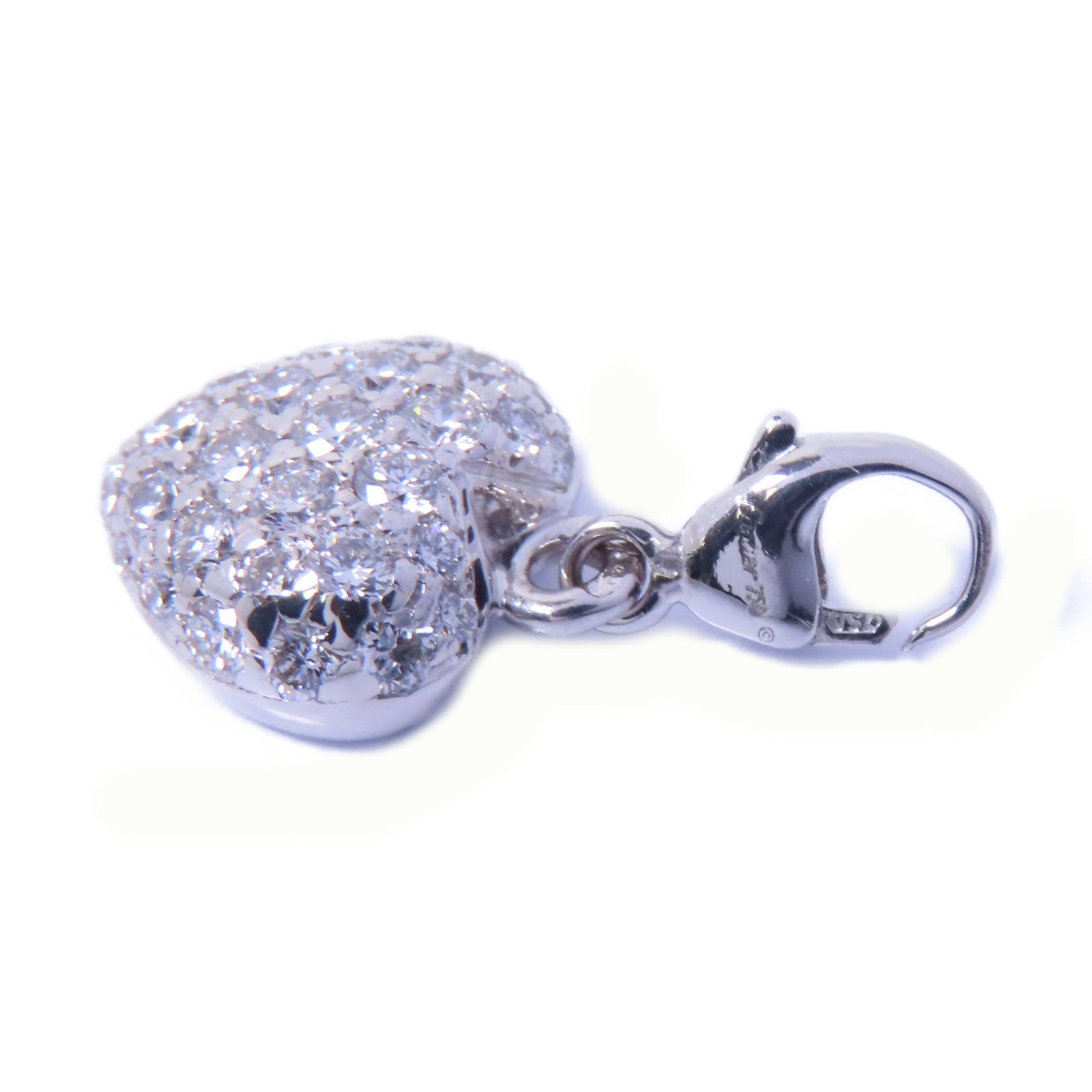 CARTIER 【激減優惠】18K白金Diamond Pendant鑽石吊墜