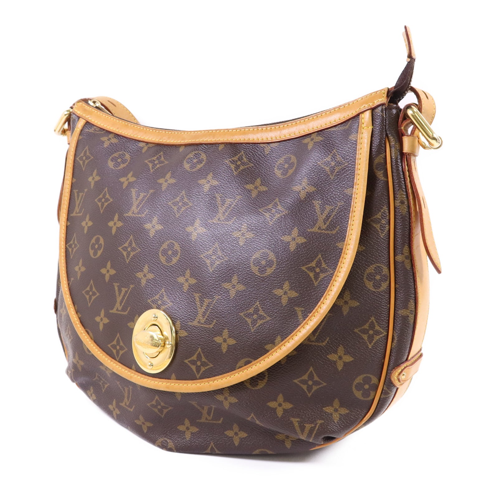 LOUIS VUITTON Monogram Tulum GM金扣肩背袋
