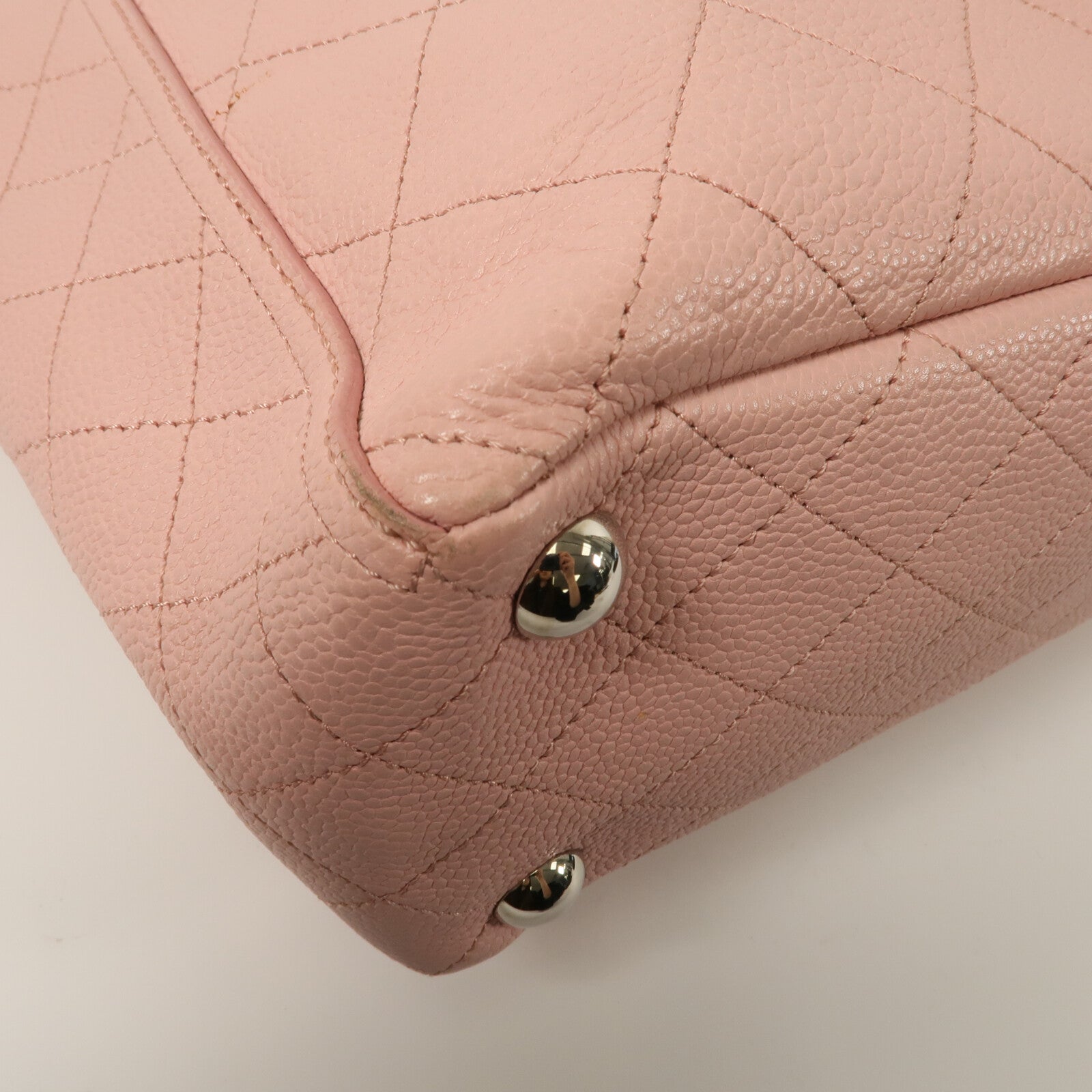 CHANEL 牛皮皮革CC Pocket Hobo鏈帶肩背袋