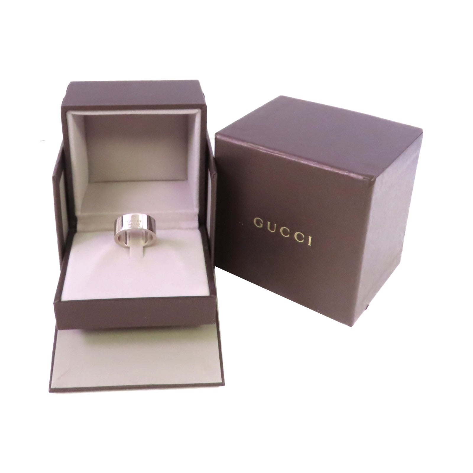 GUCCI 925純銀Sliver Ring戒指Gucci#10/US#5