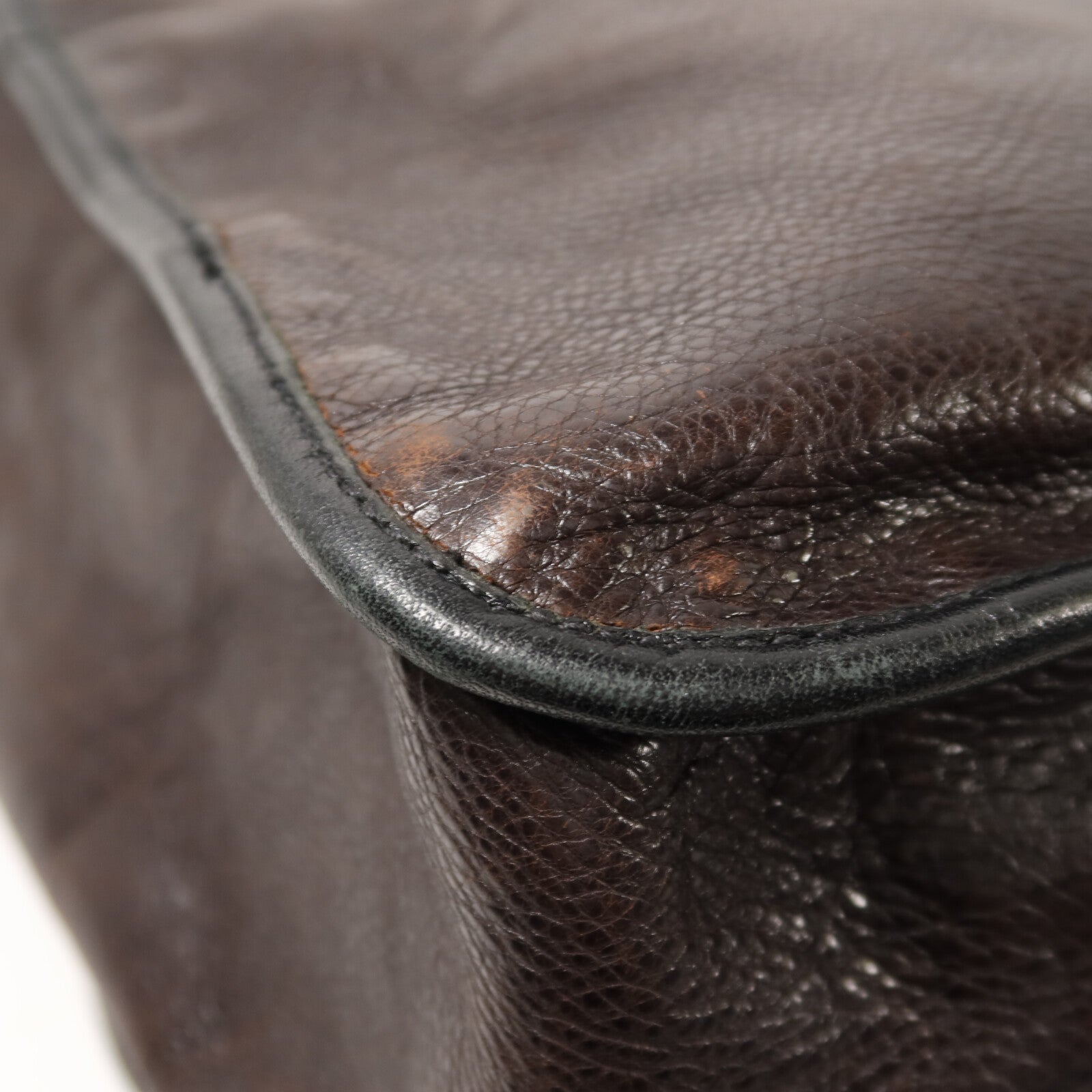 PRADA Cervo皮革Messenger Bag肩背袋