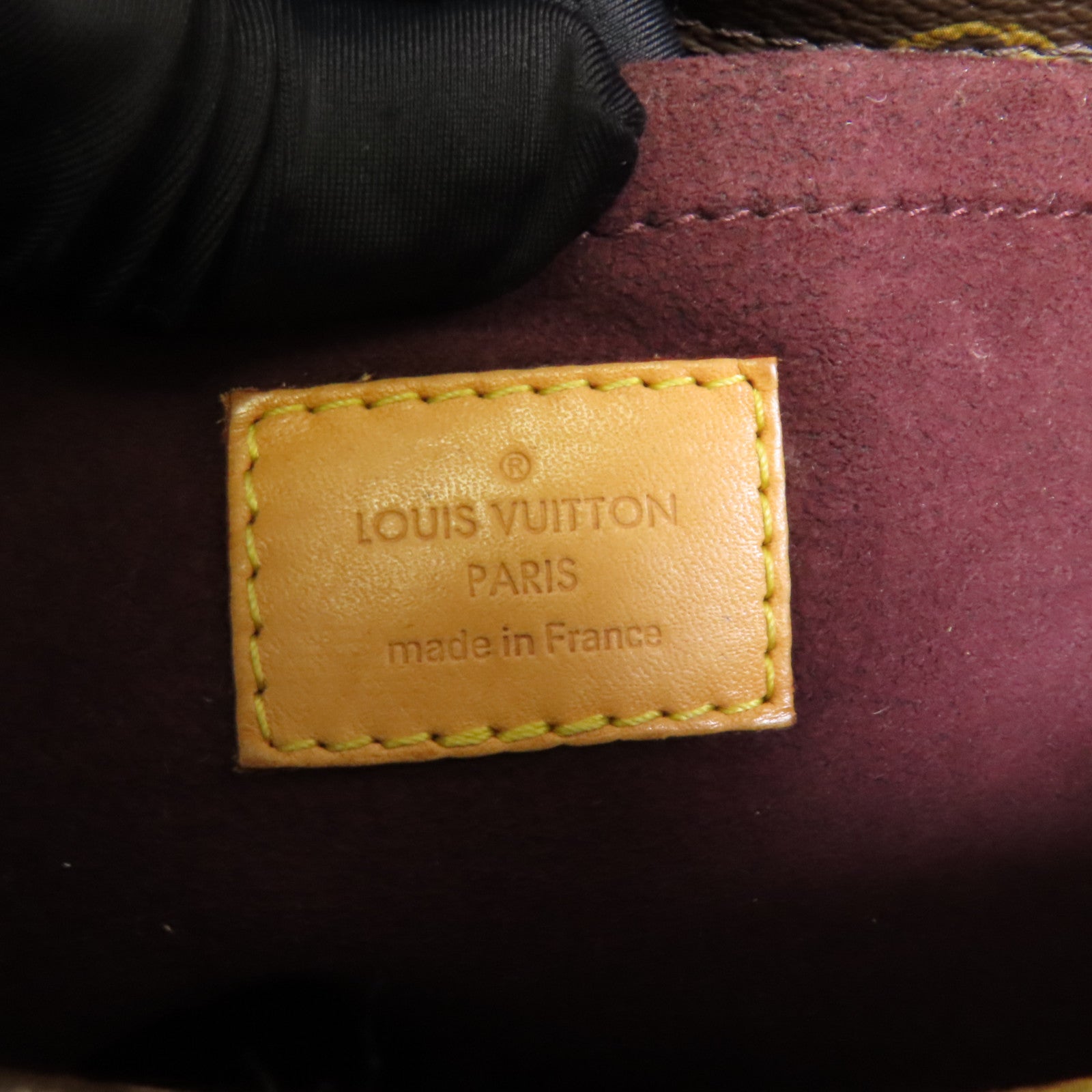 LOUIS VUITTON Monogram Montaigne MM金扣手挽肩背兩用袋