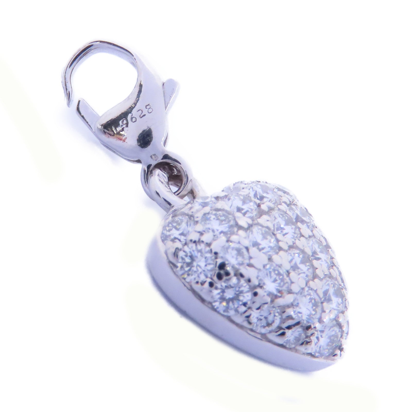 CARTIER 【激減優惠】18K白金Diamond Pendant鑽石吊墜