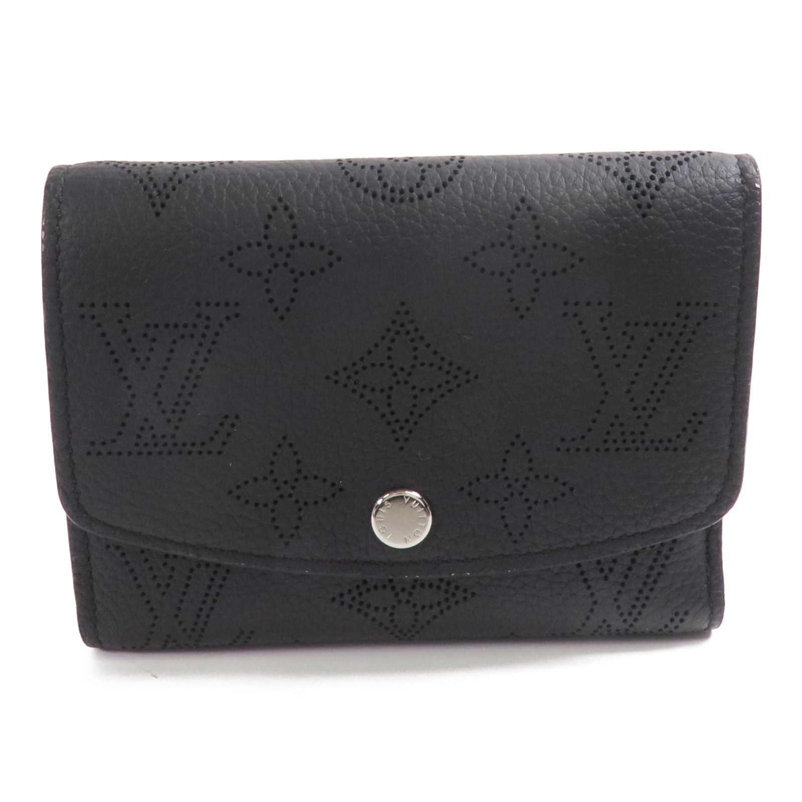 LOUIS VUITTON Mahina Victorine銀扣錢包