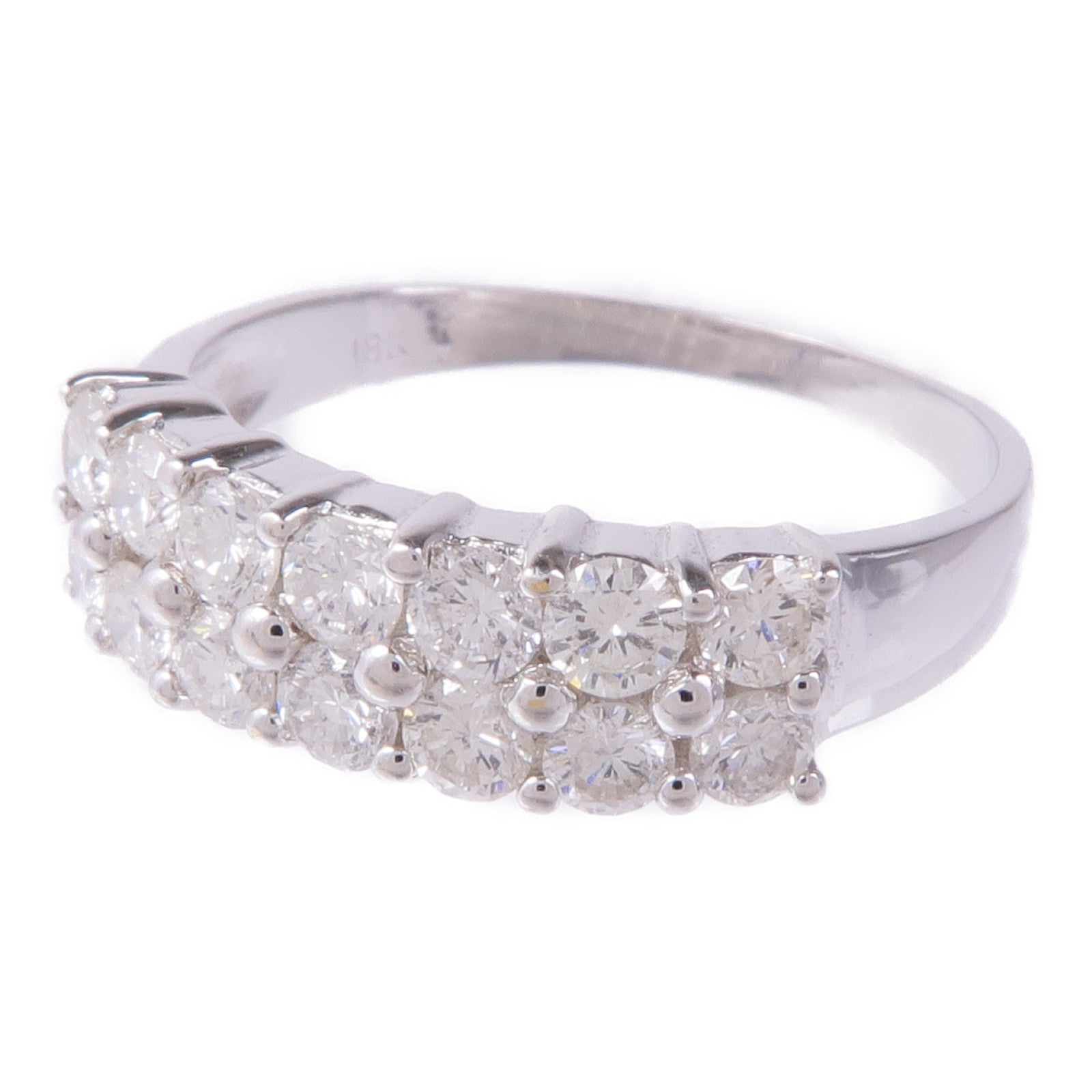 JEWELRY 18K白金Diamond Ring鑽石戒指US#7.25