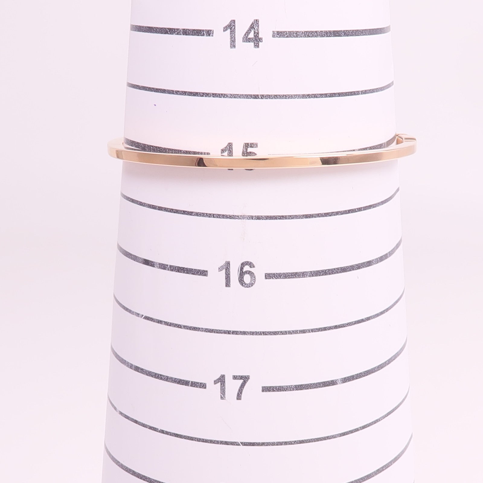 TIFFANY＆CO 18K玫瑰金T Diamond Hinged Wire Bangle鑽石手鐲