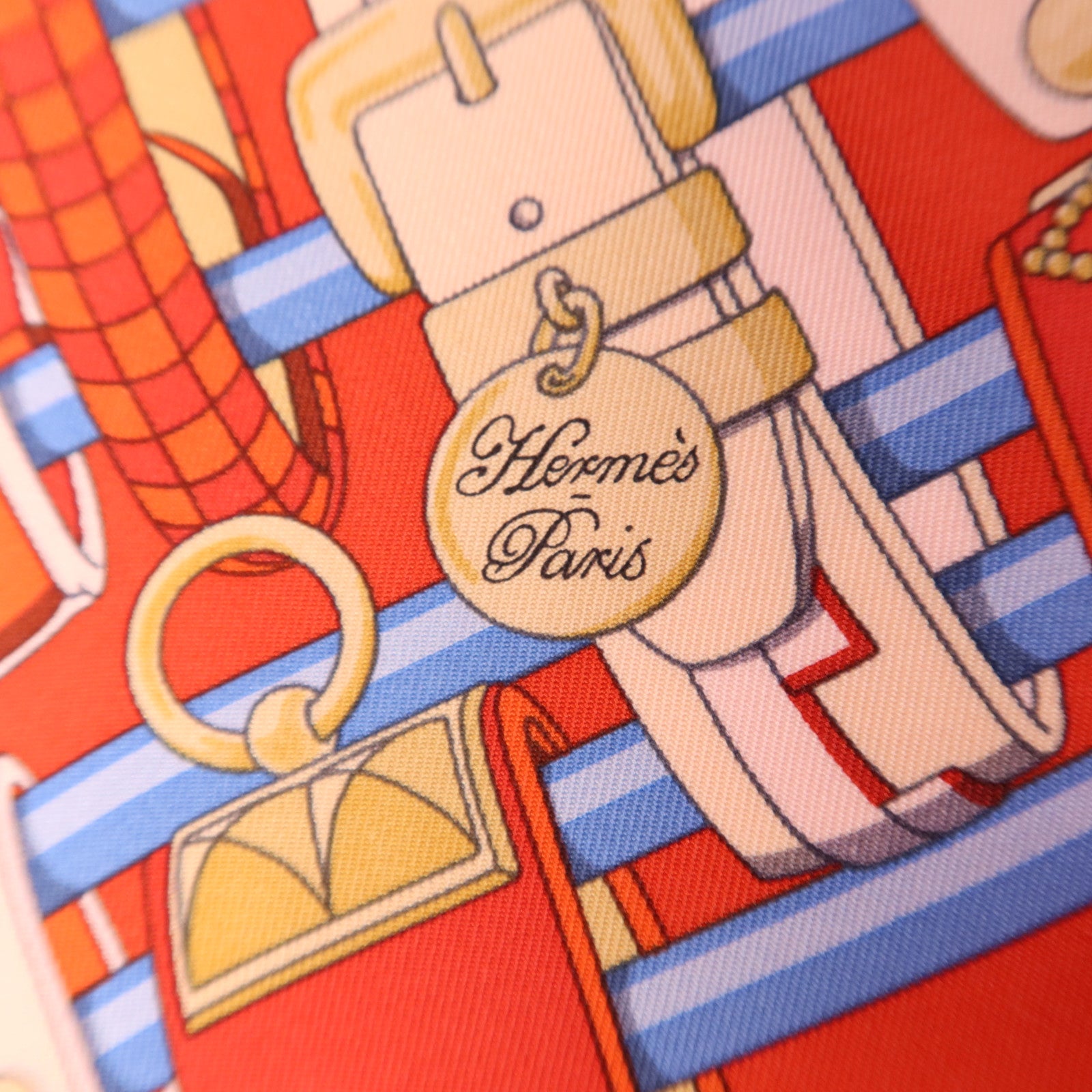 HERMES 絲質Scarf 90X90絲巾