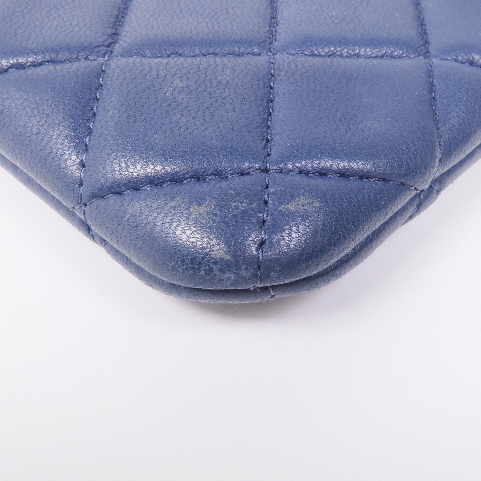 CHANEL 羊皮皮革Coin Purse銀扣零錢包