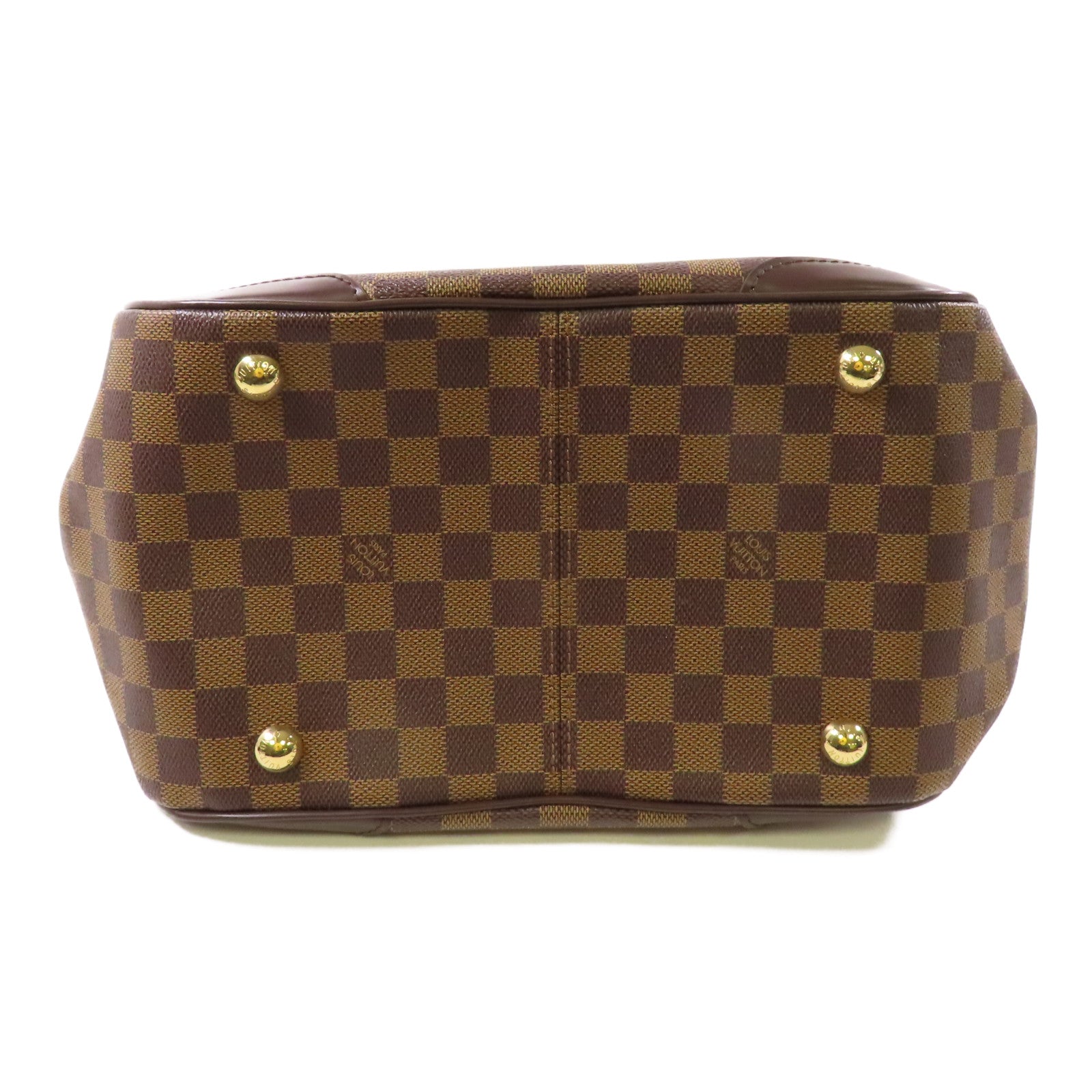 LOUIS VUITTON Damier Verona GM金扣肩背袋