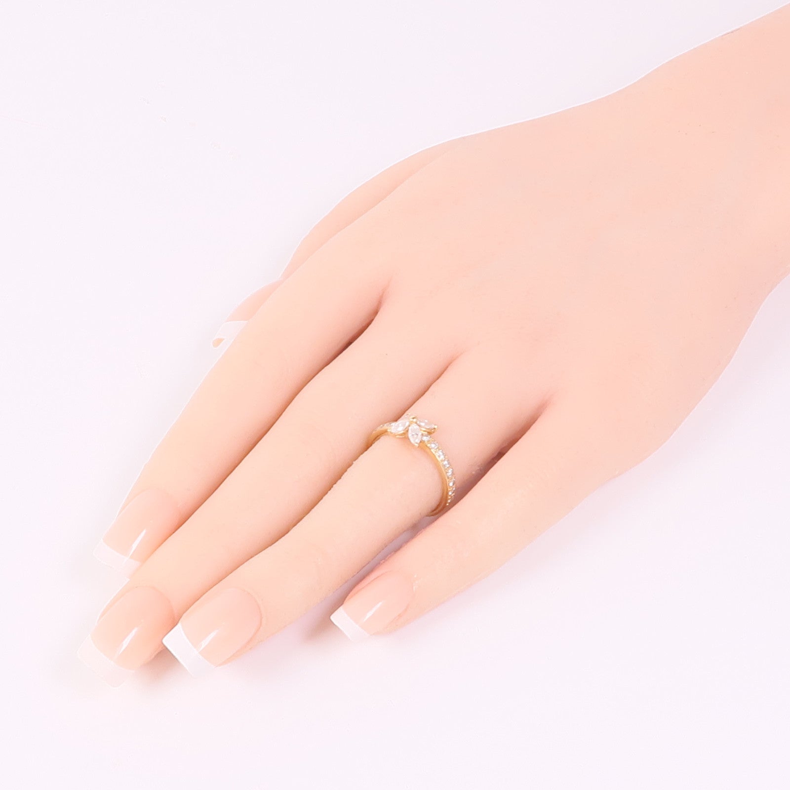 JEWELRY 【激減優惠】18K黃金Diamond Ring鑽石戒指US#6.25