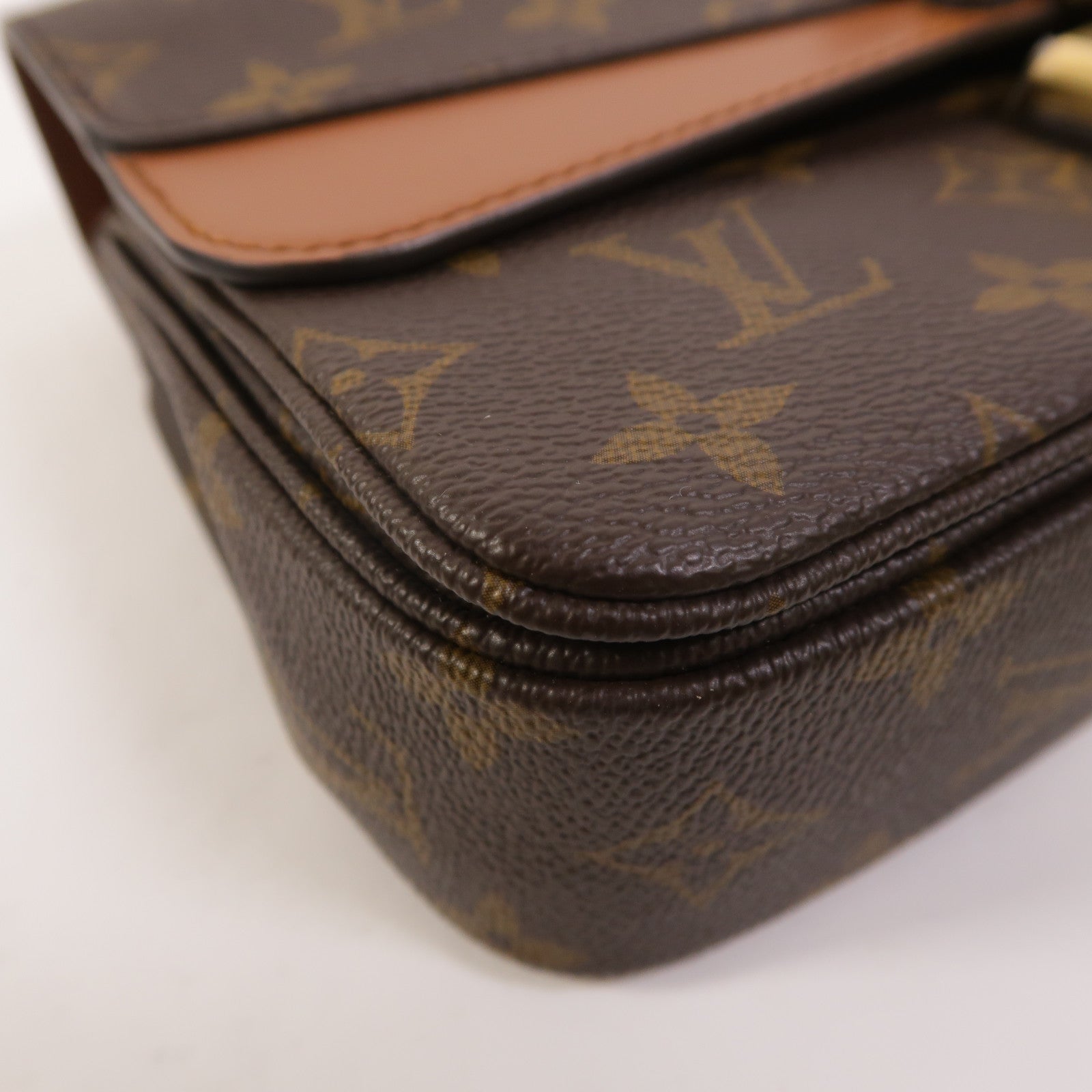 LOUIS VUITTON Monogram Marceau鏈帶肩背袋