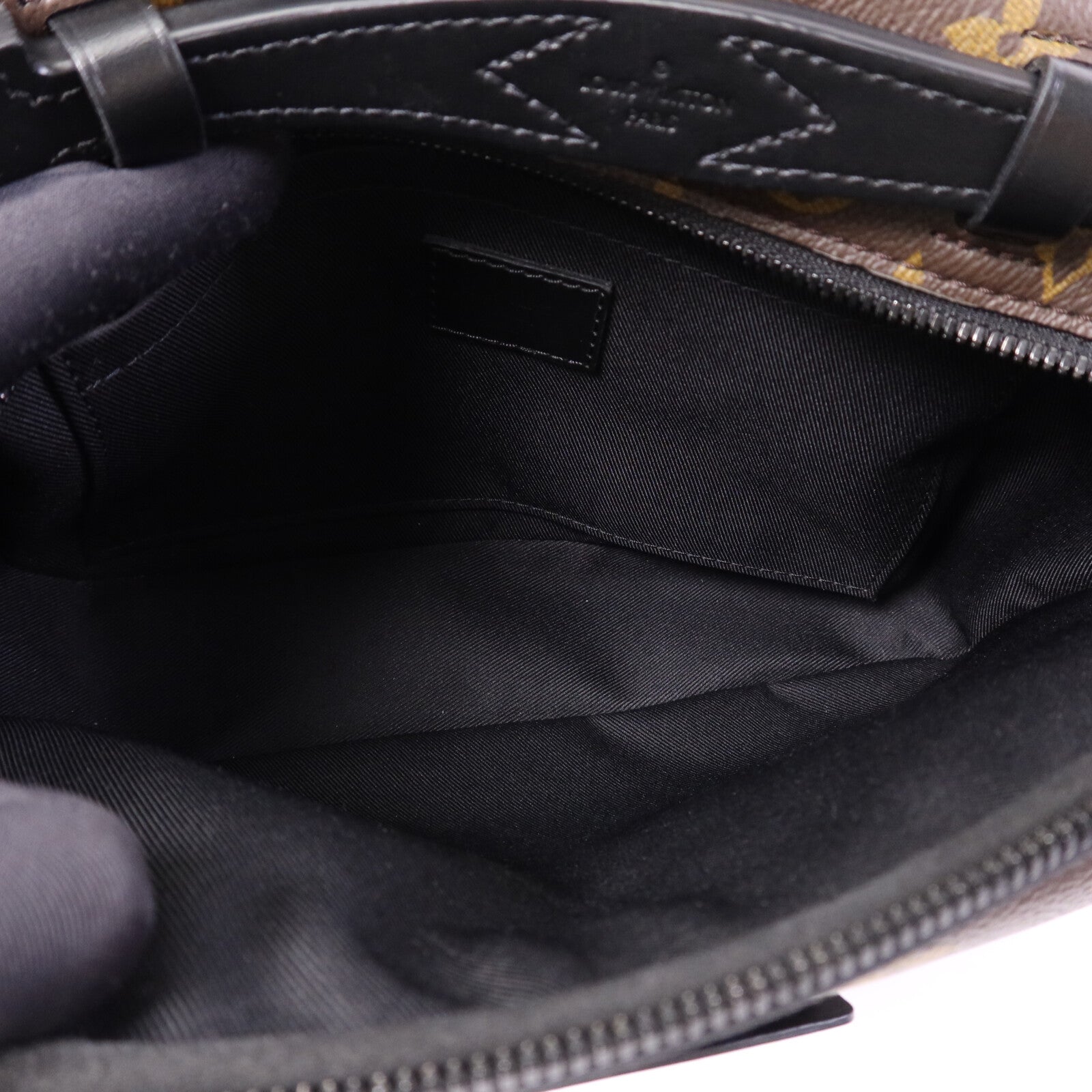 LOUIS VUITTON Monogram S Lock Messenger手挽肩背兩用袋