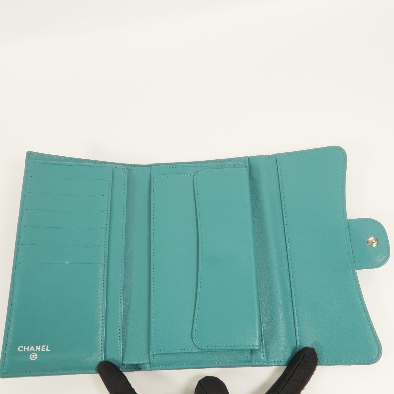 CHANEL 羊皮皮革Long Wallet長錢包
