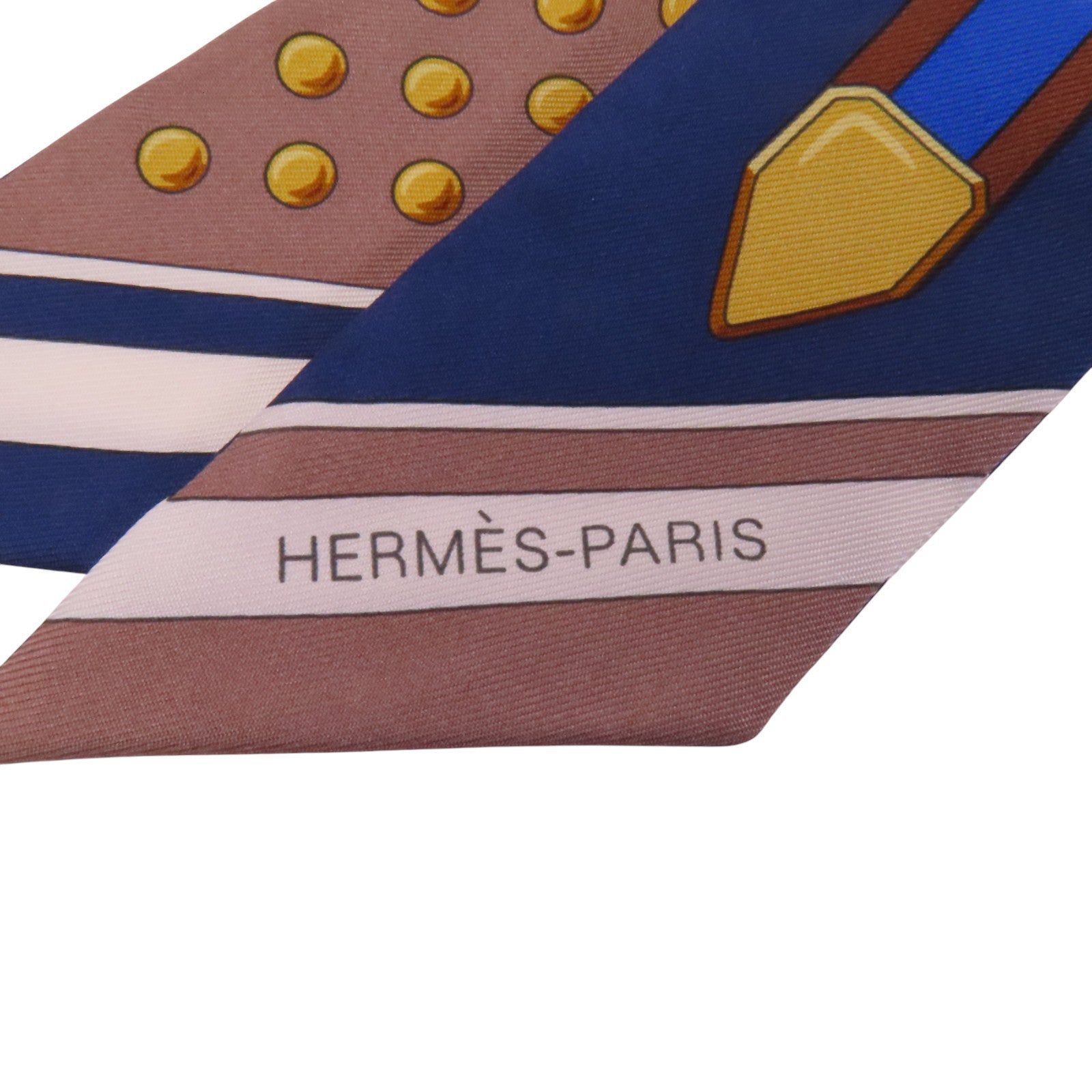 HERMES 絲質Twilly Scarf絲巾