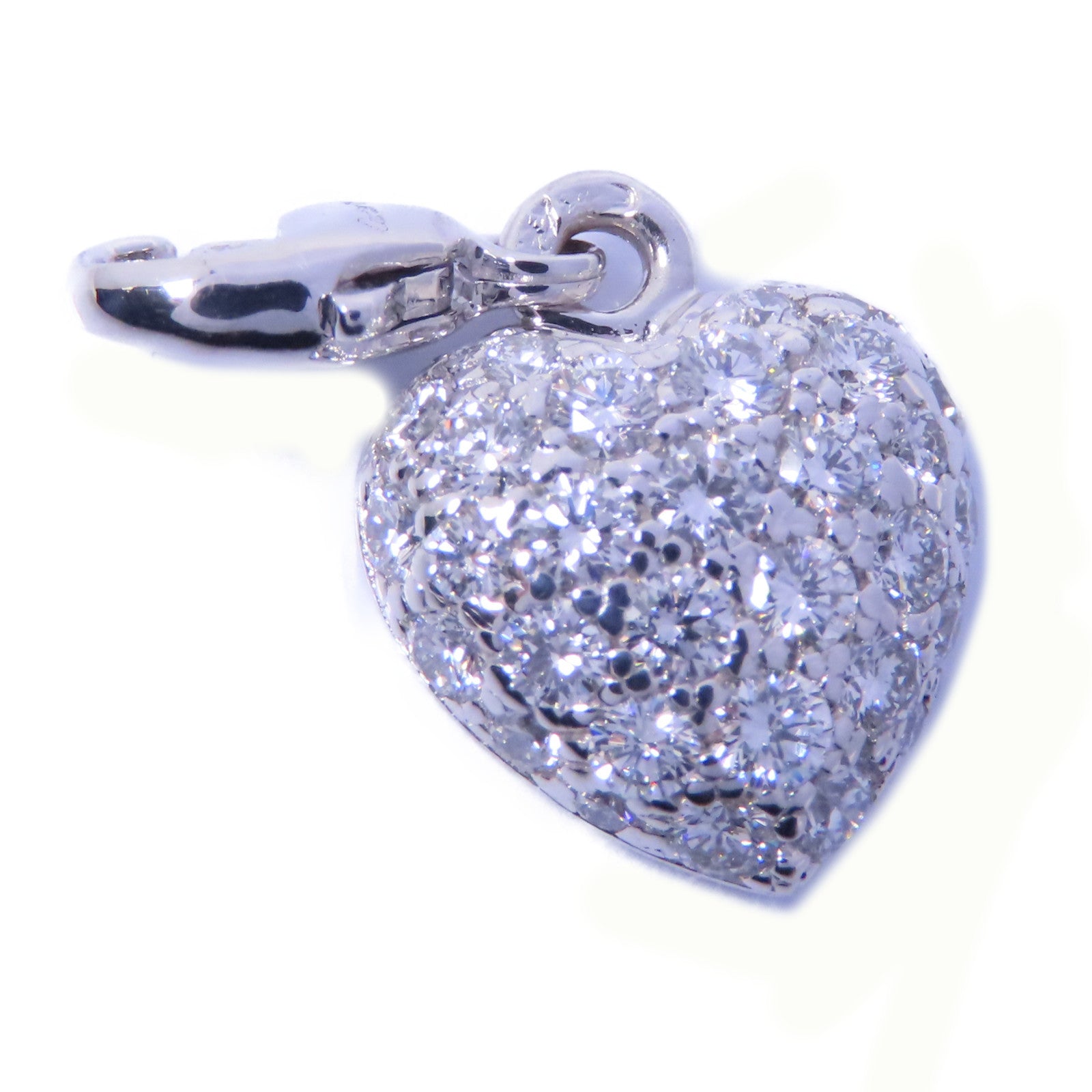 CARTIER 【激減優惠】18K白金Diamond Pendant鑽石吊墜