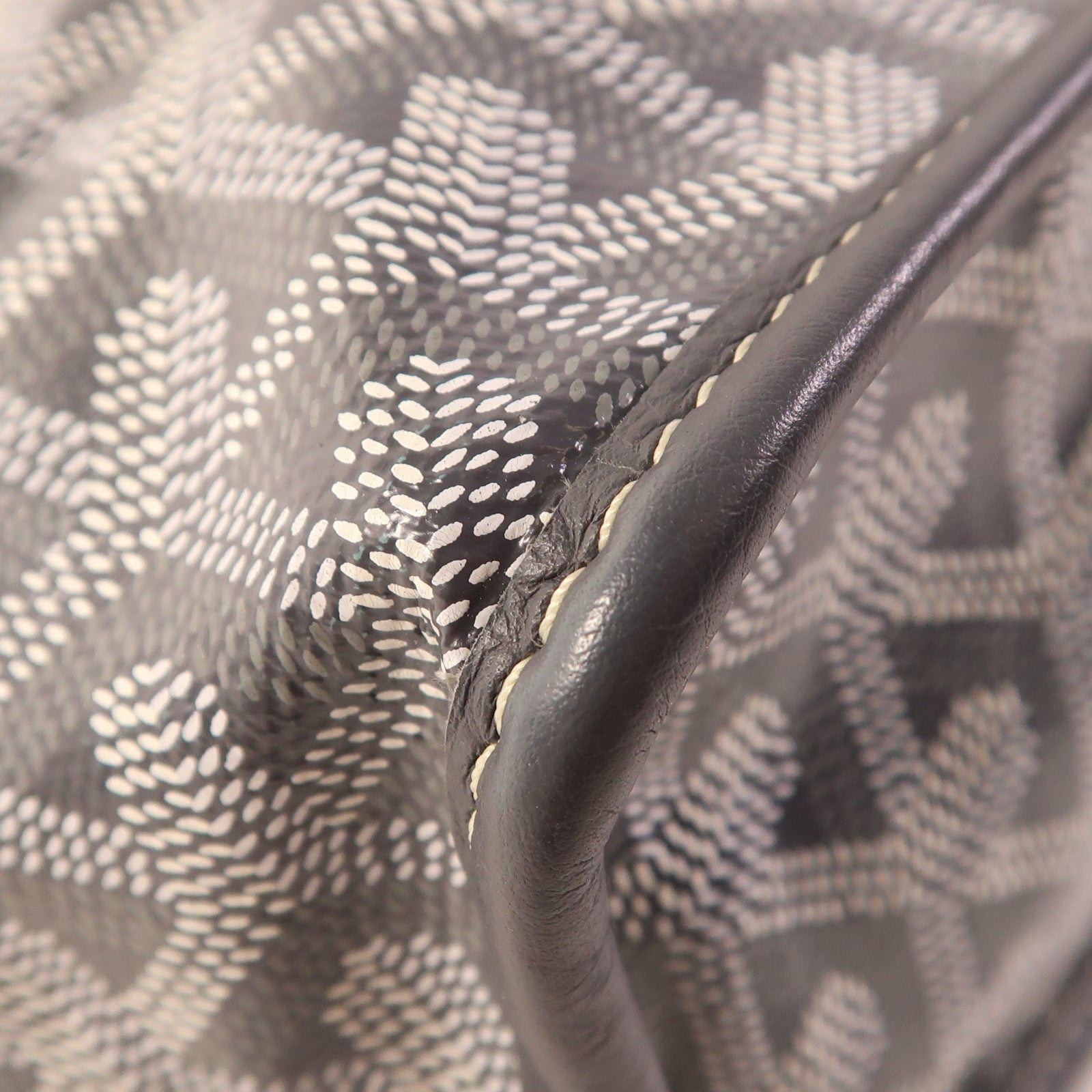 GOYARD 塗層帆布Mini Anjou Tote銀扣手挽袋