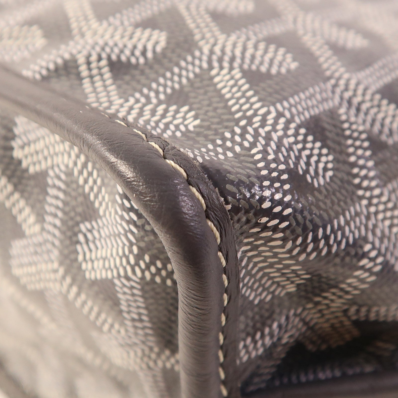 GOYARD 塗層帆布Mini Anjou Tote銀扣手挽袋