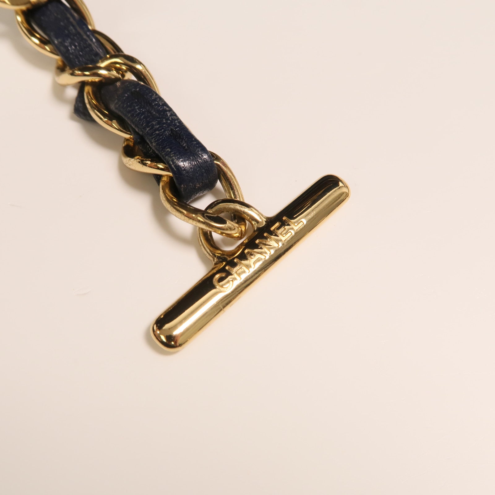 CHANEL 牛皮皮革Mademoiselle Vintage Tote金扣鏈帶肩背袋