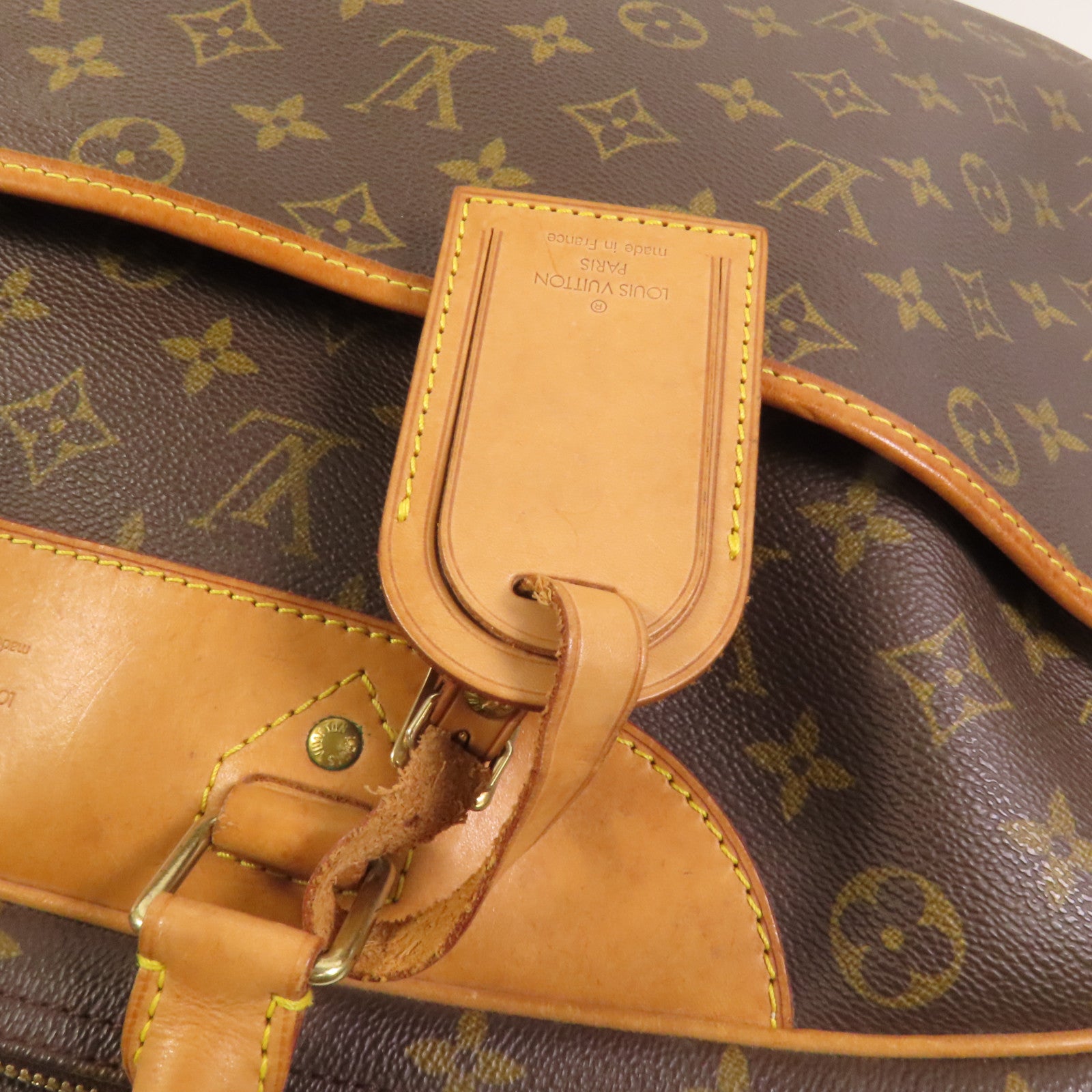 LOUIS VUITTON Monogram Travel Bag金扣行李袋