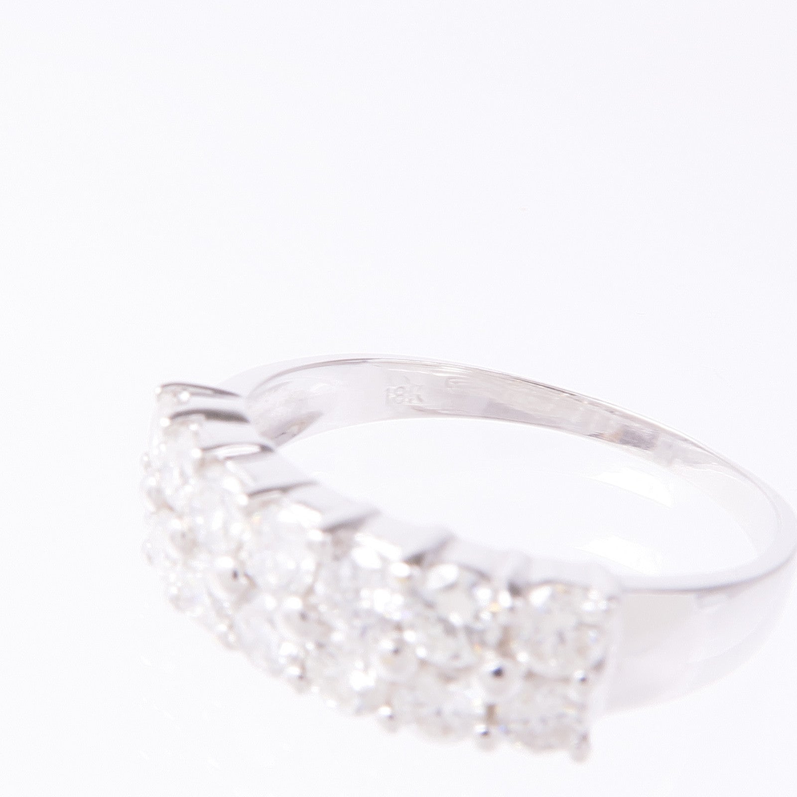 JEWELRY 18K白金Diamond Ring鑽石戒指US#7.25