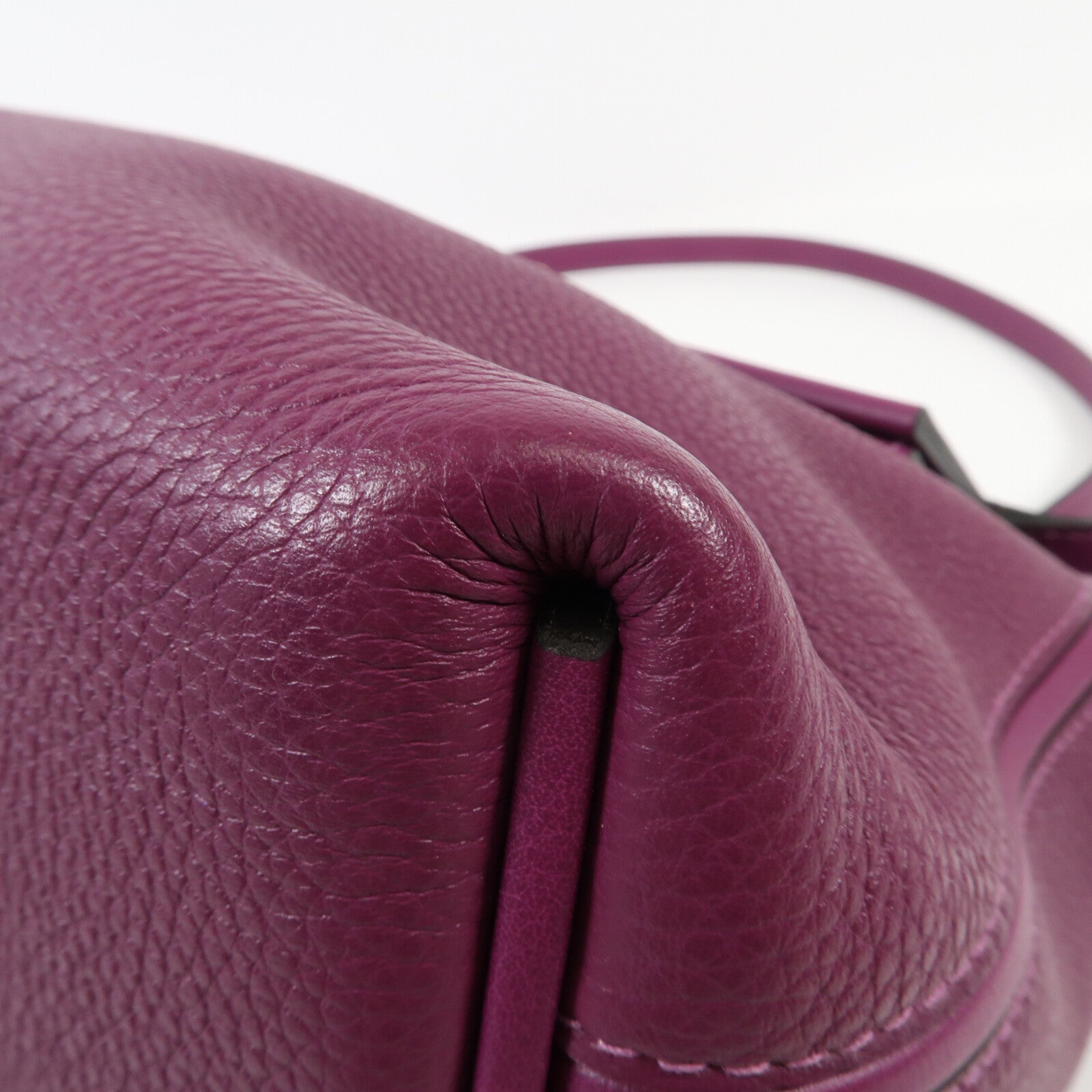 HERMES Clemence皮革24/24 29CM金扣手挽肩背兩用袋Anemone