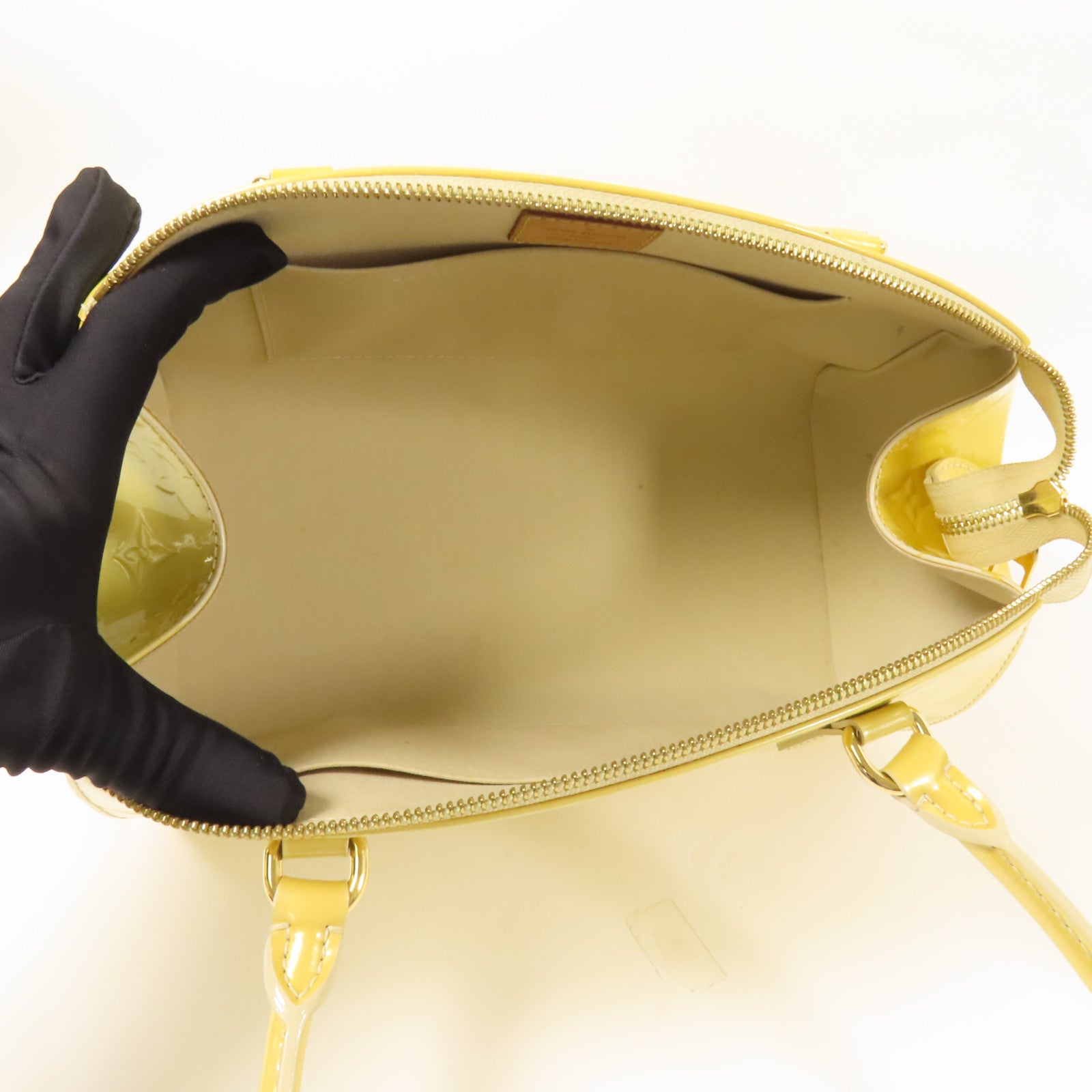 LOUIS VUITTON Monogram Vernis Sherwood PM金扣肩背袋