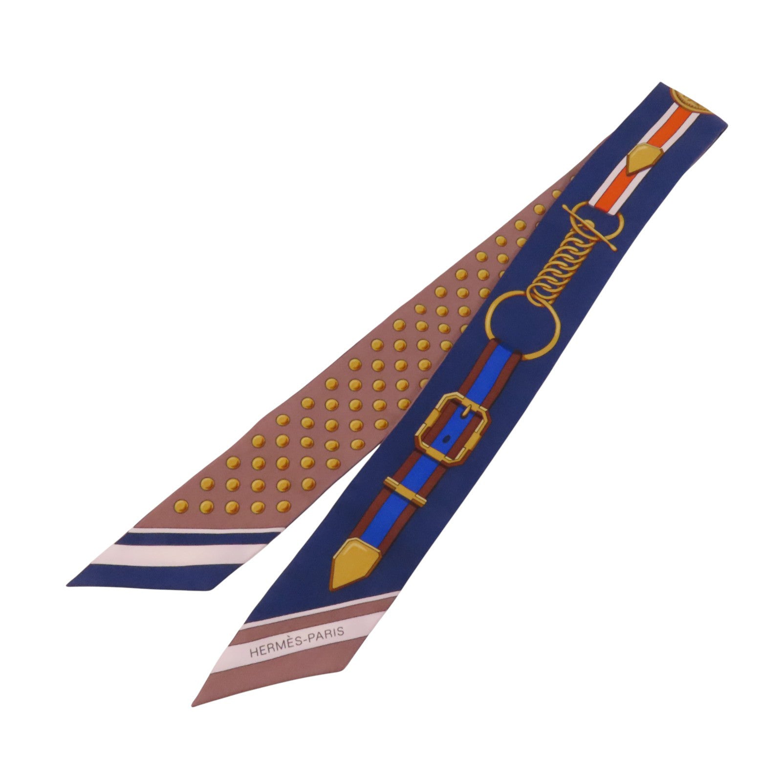 HERMES 絲質Twilly Scarf絲巾