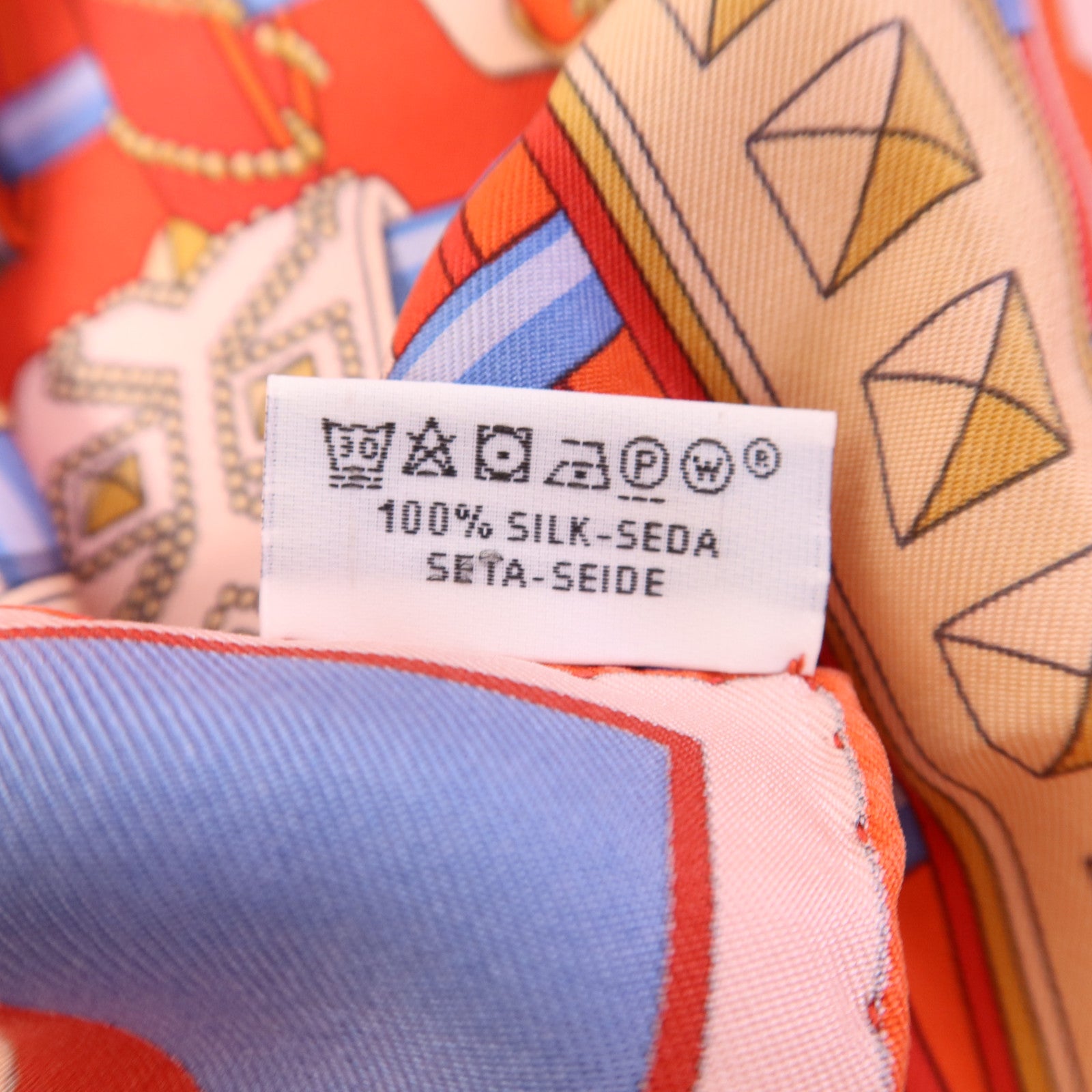 HERMES 絲質Scarf 90X90絲巾