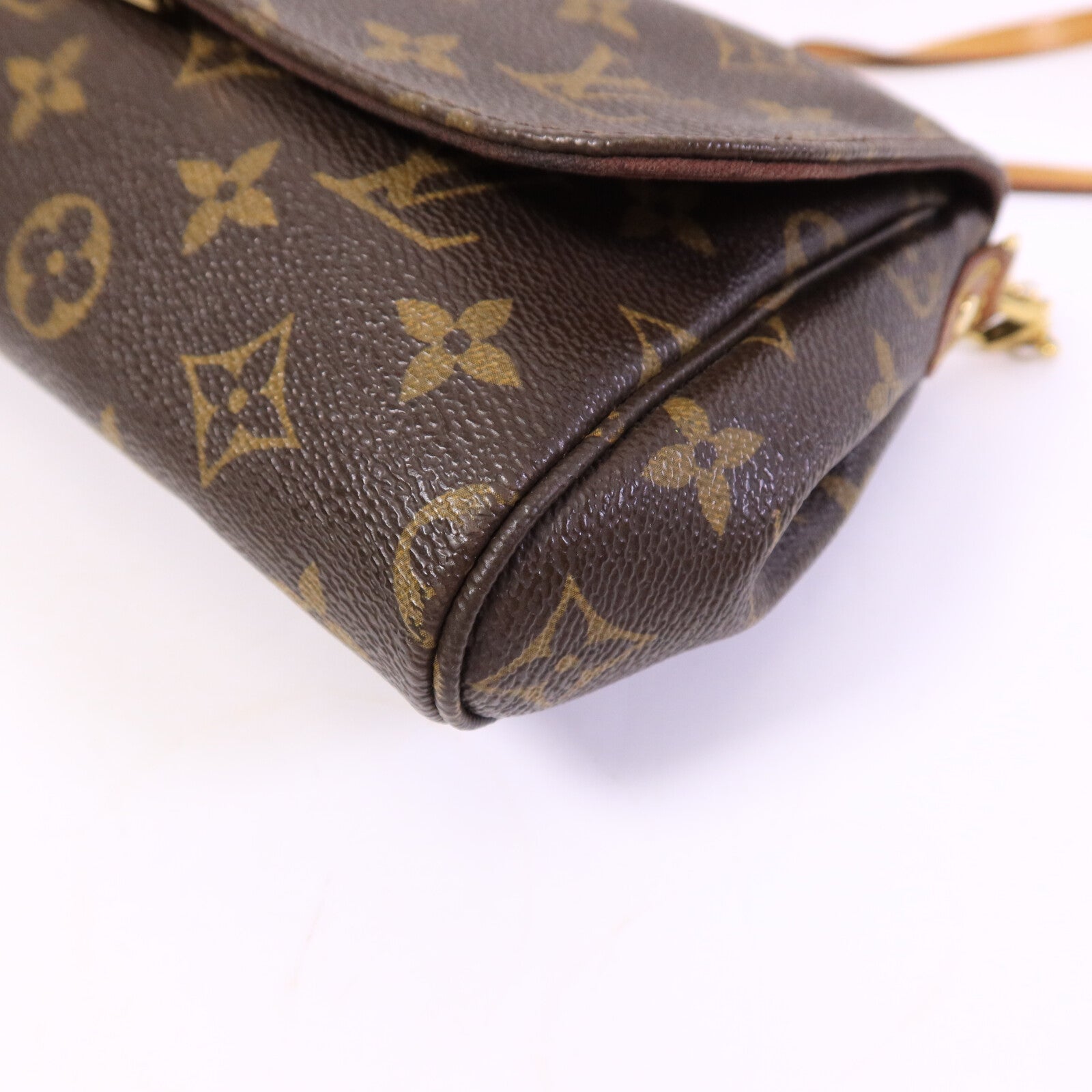 LOUIS VUITTON Monogram Favorite MM金扣手挽肩背兩用袋