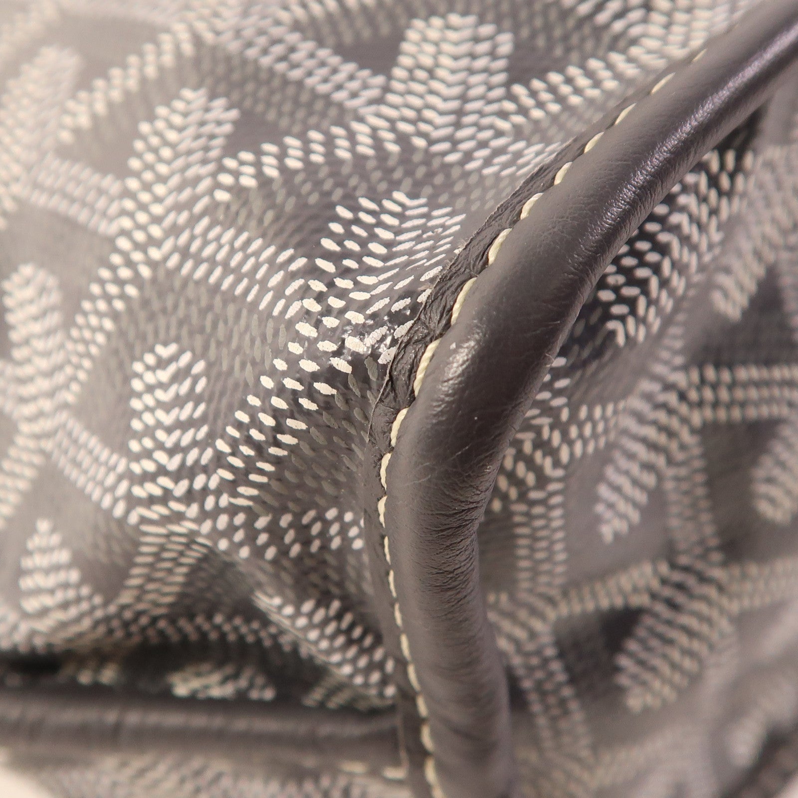 GOYARD 塗層帆布Mini Anjou Tote銀扣手挽袋