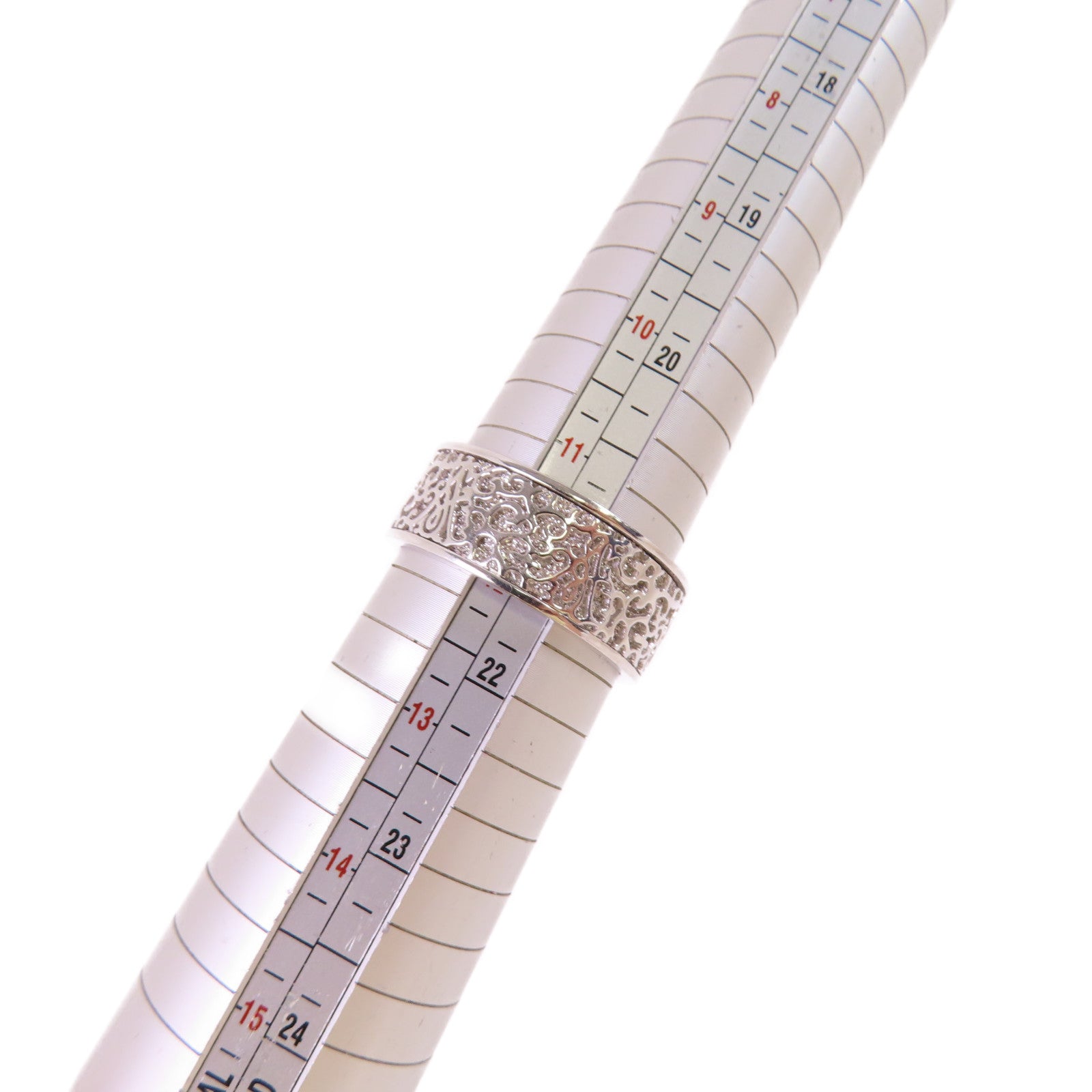 JEWELRY 【激減優惠】18K白金/1.089ct鑽石Web of Desire Diamond Ring戒指US#11.5