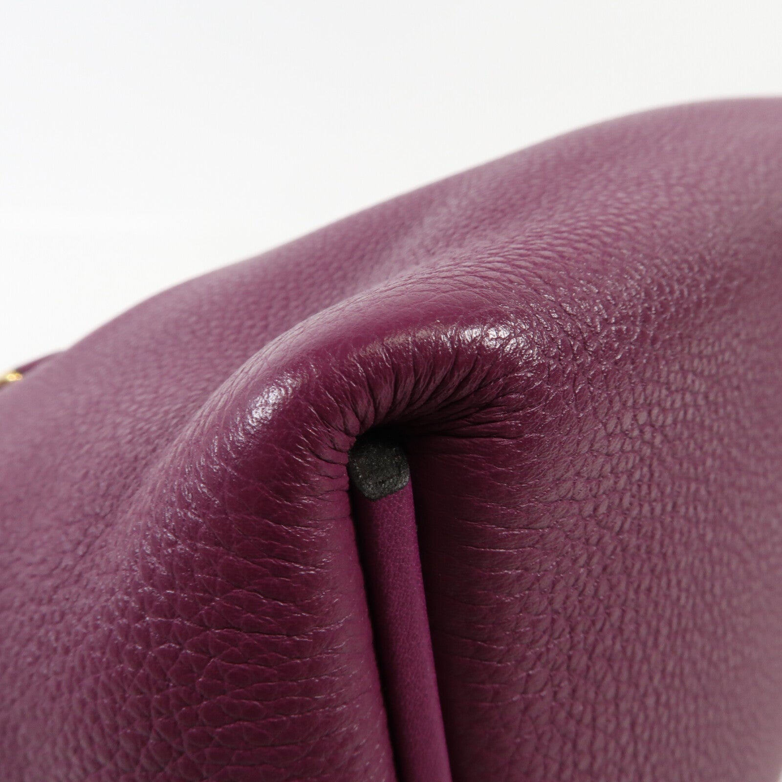 HERMES Clemence皮革24/24 29CM金扣手挽肩背兩用袋Anemone