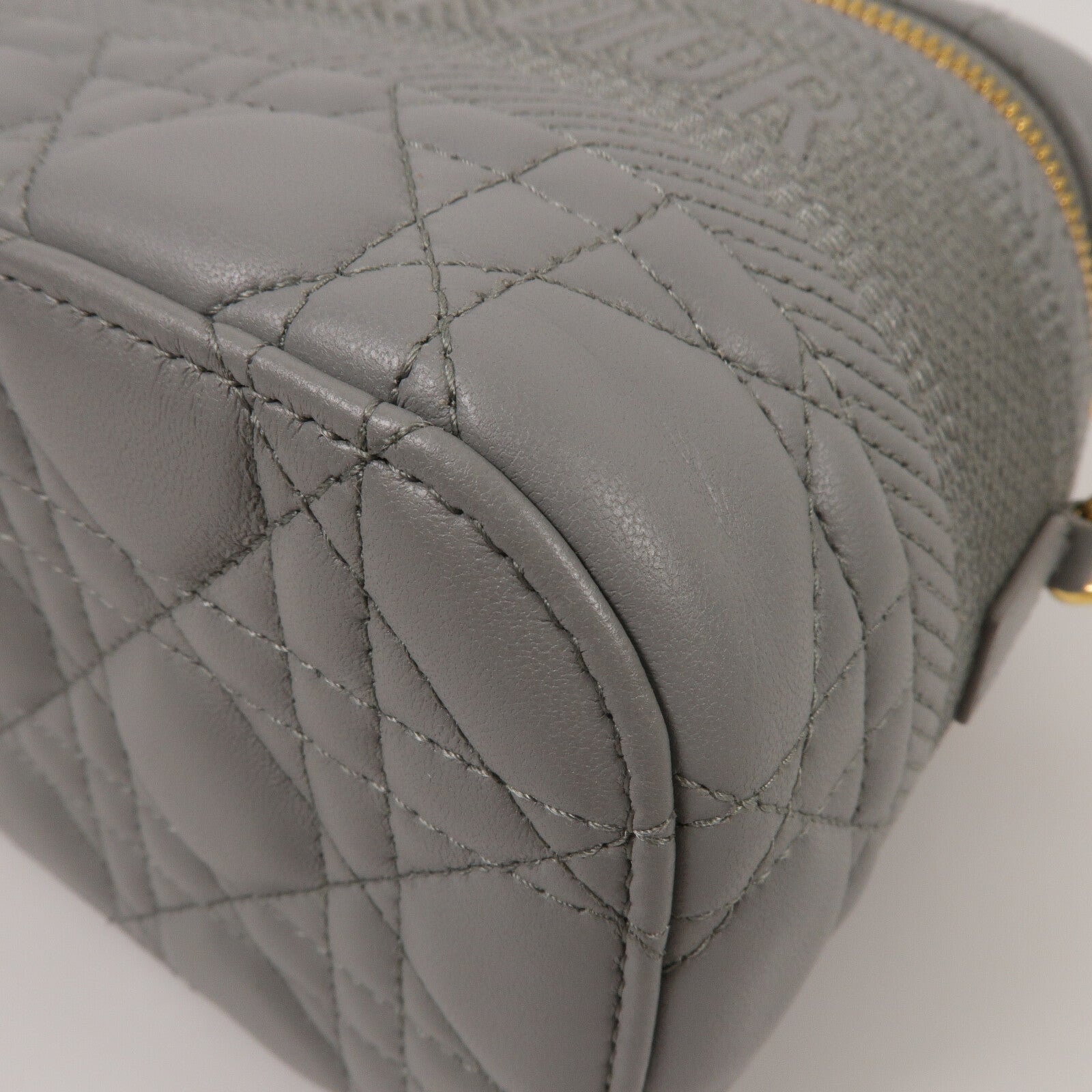Dior 羊皮皮革Travel Vanity Case手挽肩背兩用袋