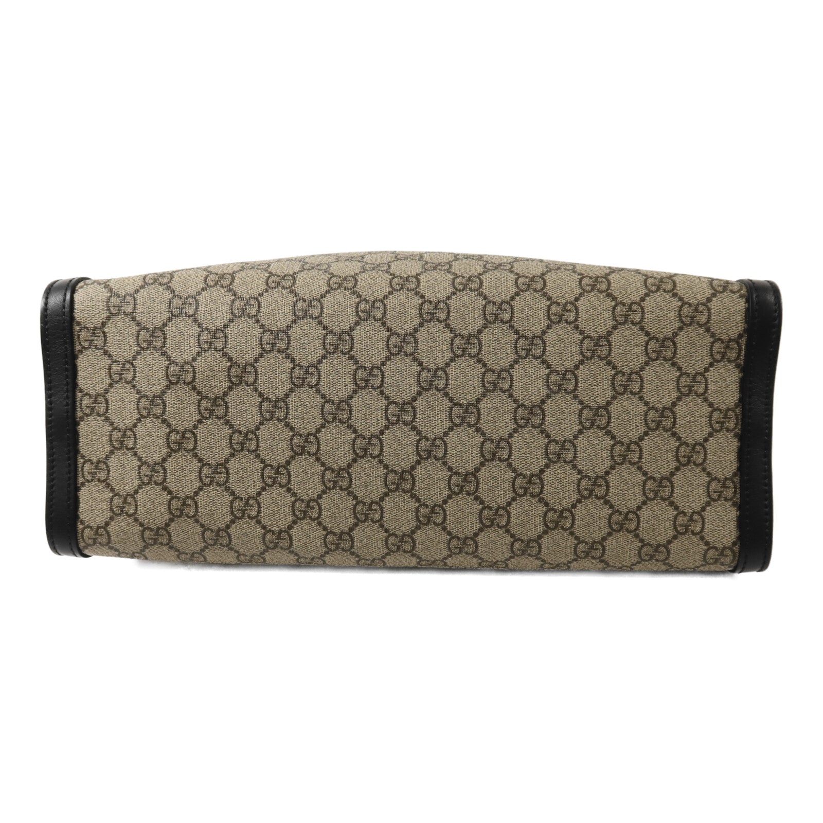 GUCCI 塗層帆布Padlock GG金扣鏈帶肩背袋