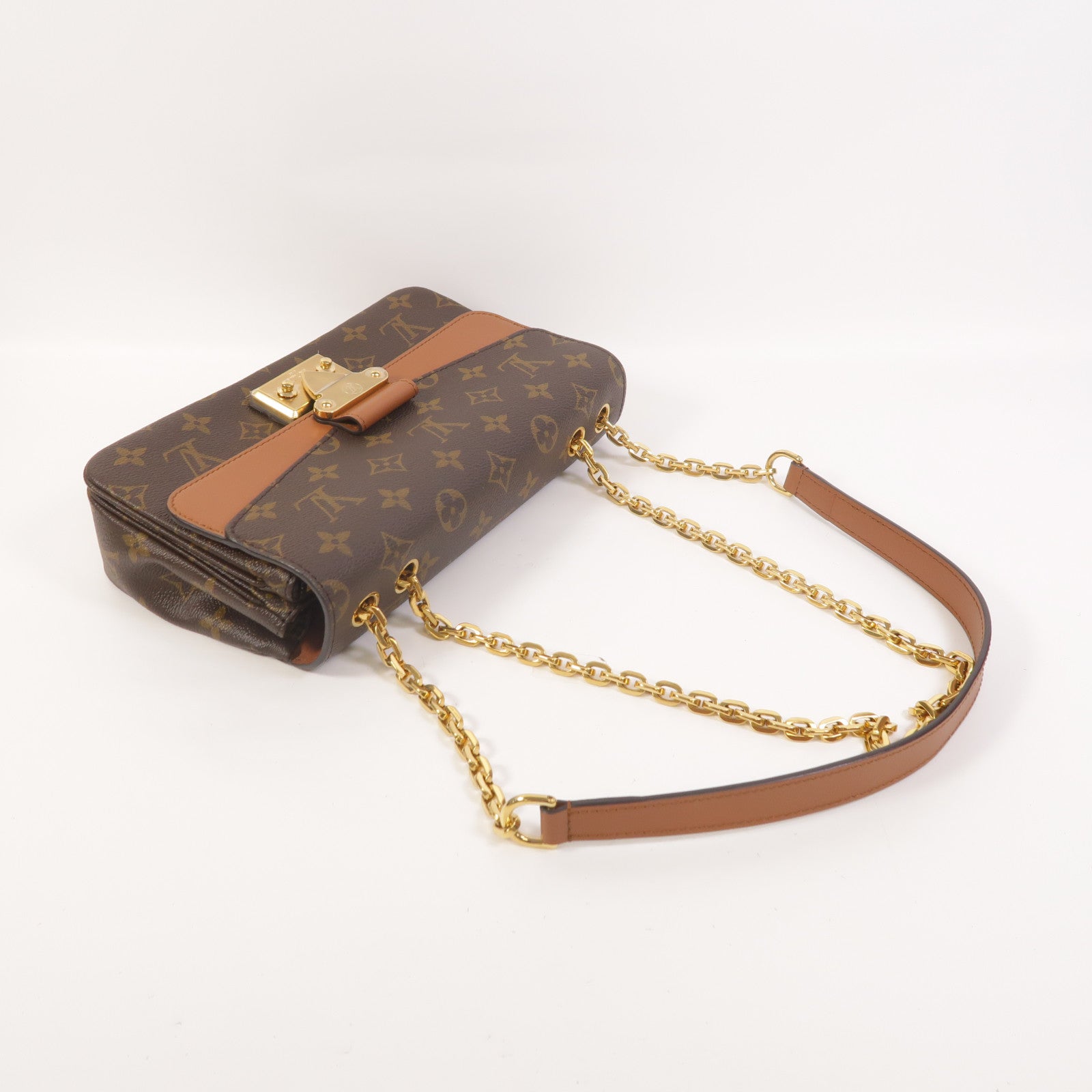 LOUIS VUITTON Monogram Marceau鏈帶肩背袋