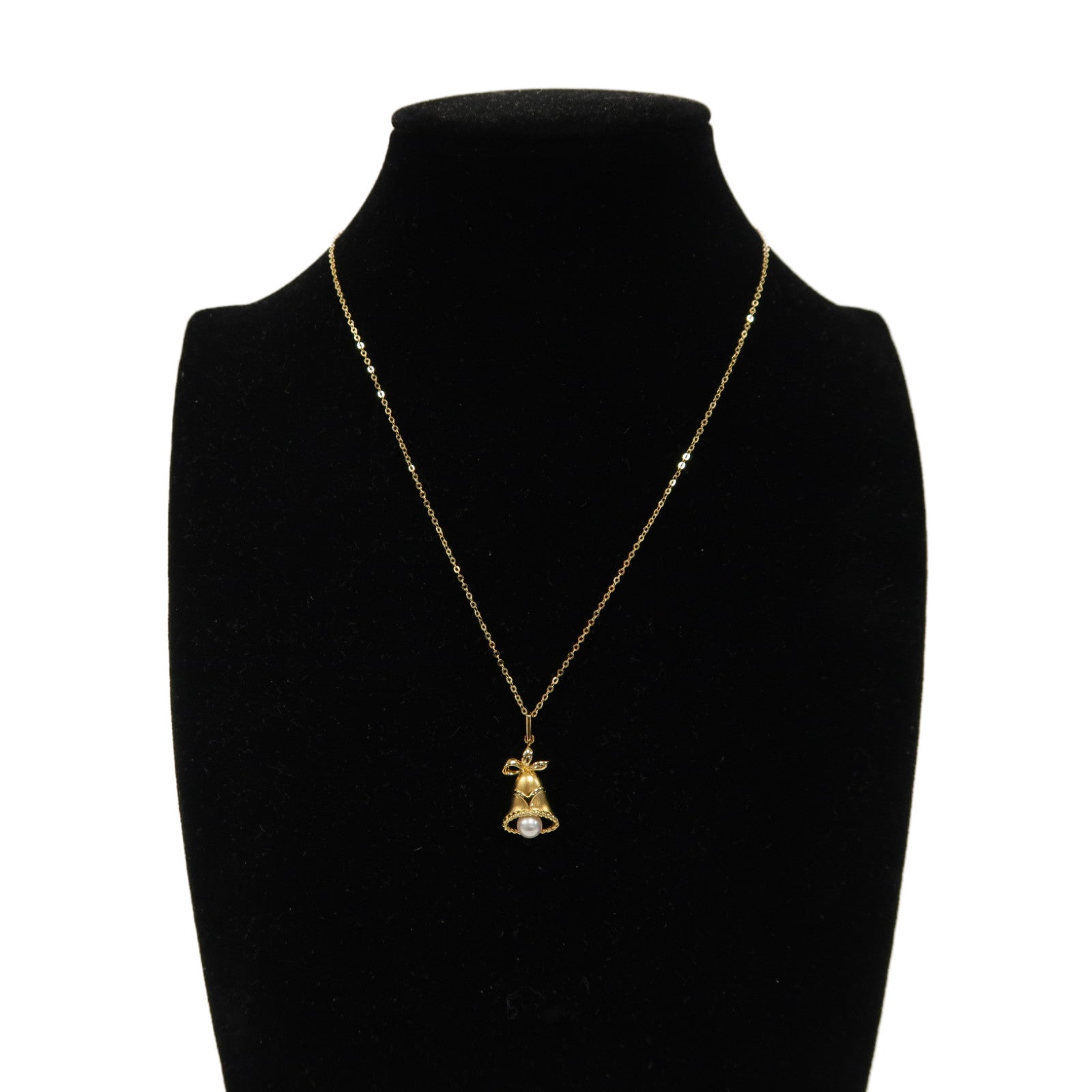 MIKIMOTO 珍珠/18K黃金Necklace項鍊金色