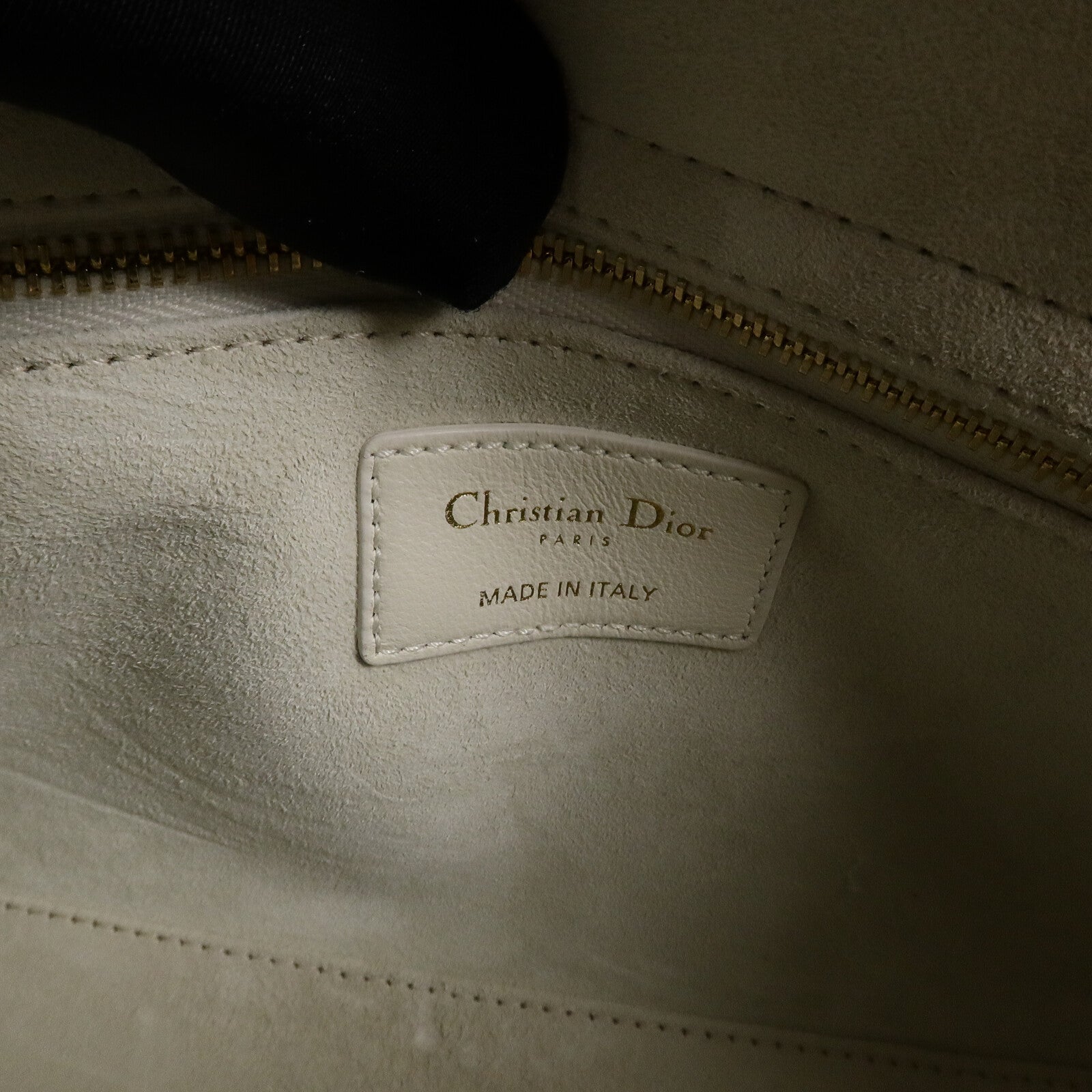 Dior 牛皮皮革Lady Dior Small手挽肩背兩用袋
