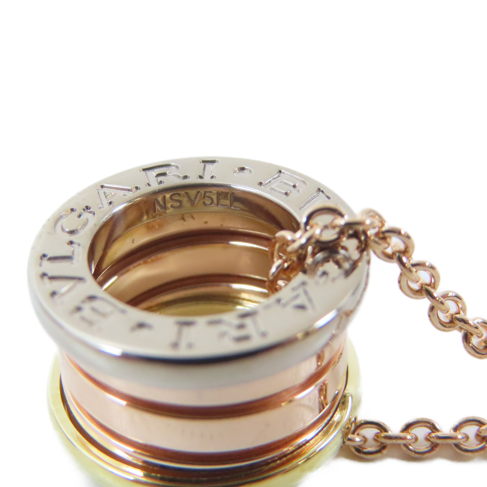 BVLGARI 18K黃金/白金/玫瑰金B-zero1 Necklace項鍊