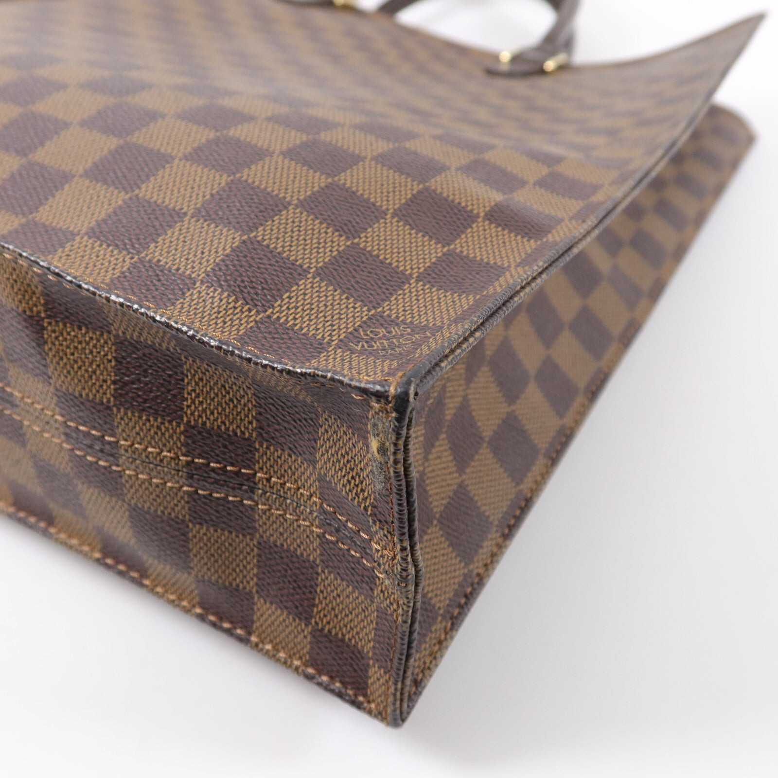 LOUIS VUITTON Damier Sac Plat手挽袋