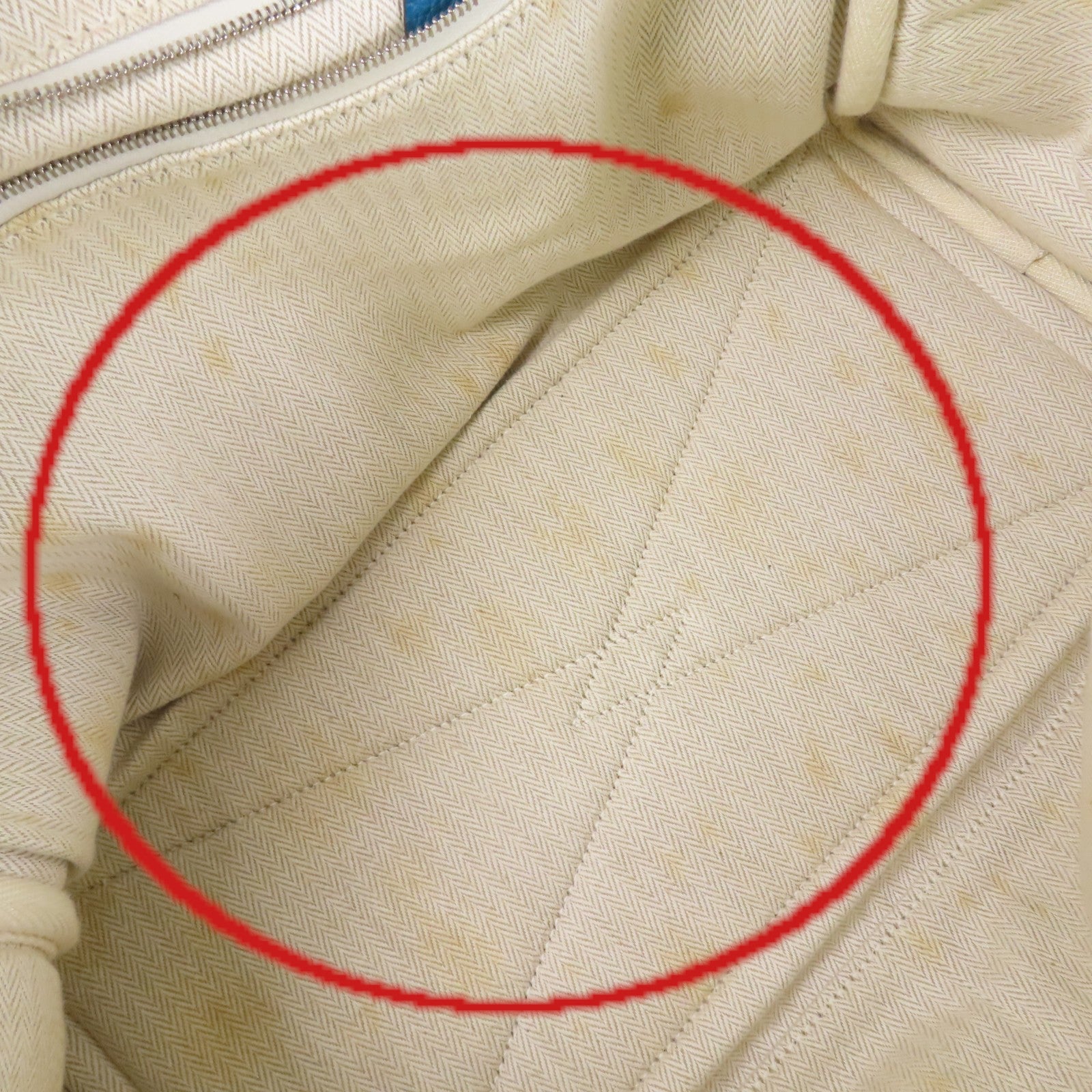 HERMES Clemence皮革Victoria銀扣手挽袋