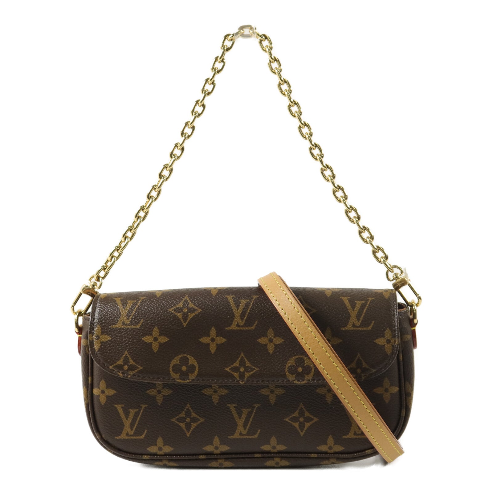 LOUIS VUITTON Monogram Wallet On Chain Ivy肩背袋
