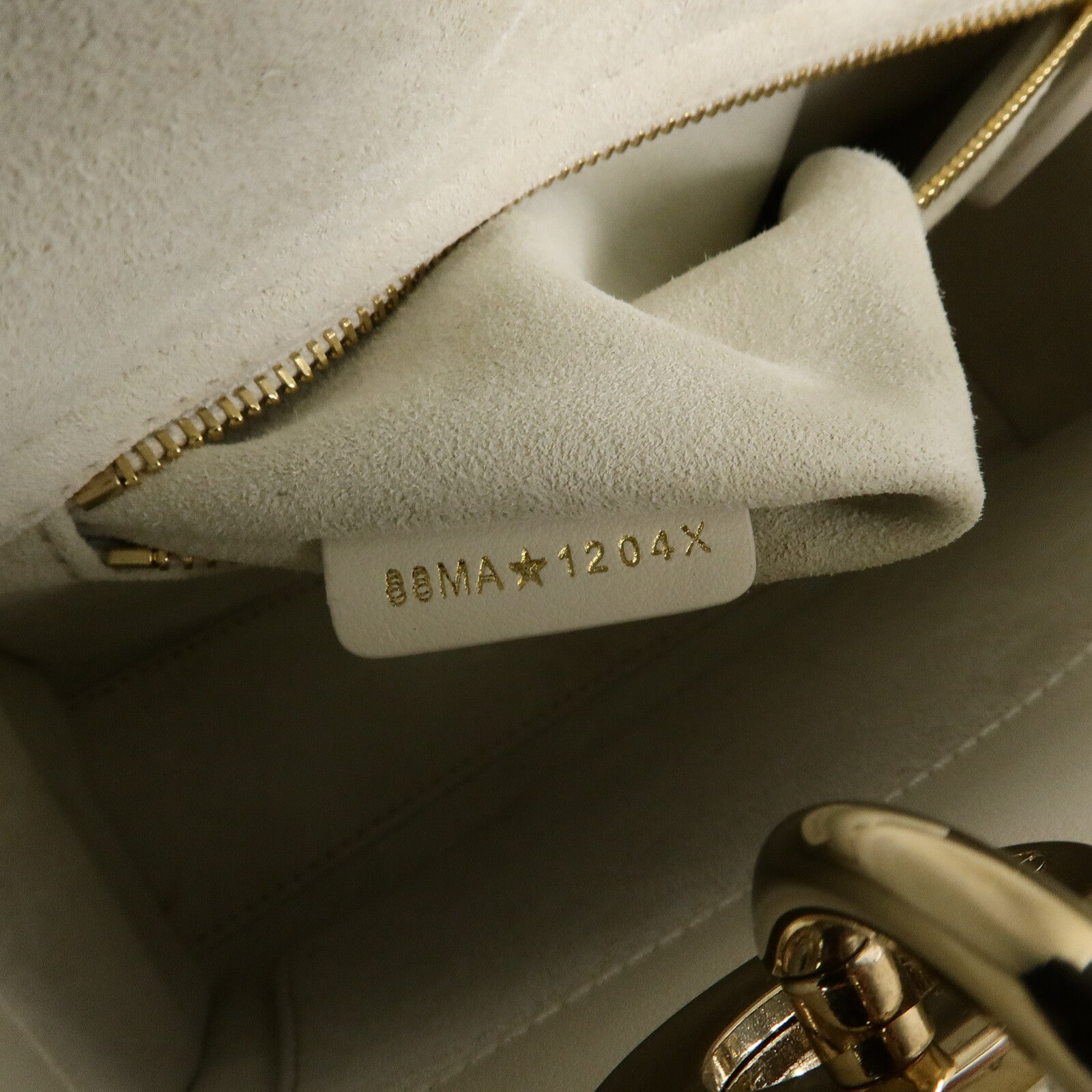Dior 牛皮皮革Lady Dior Small手挽肩背兩用袋