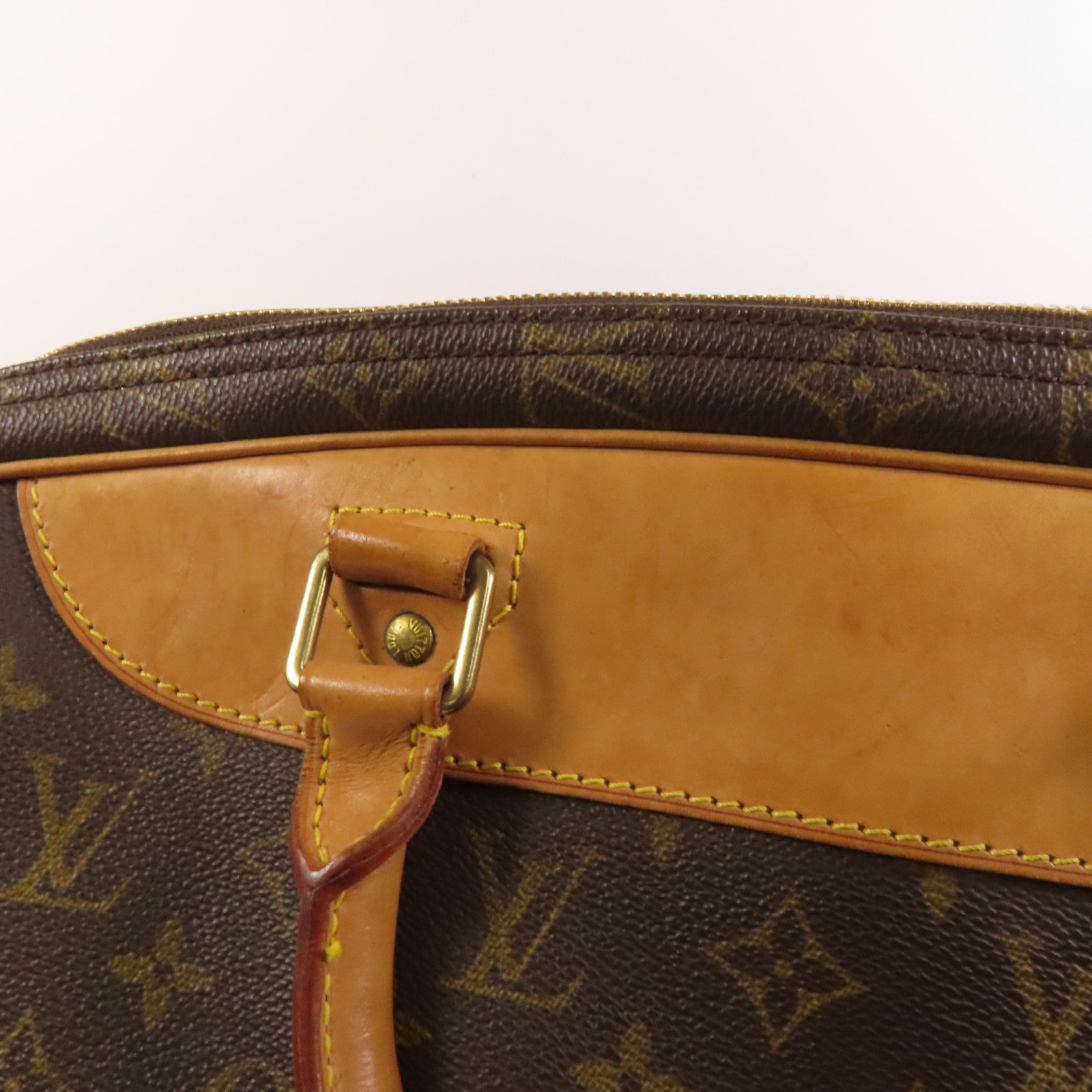 LOUIS VUITTON Monogram Travel Bag金扣行李袋