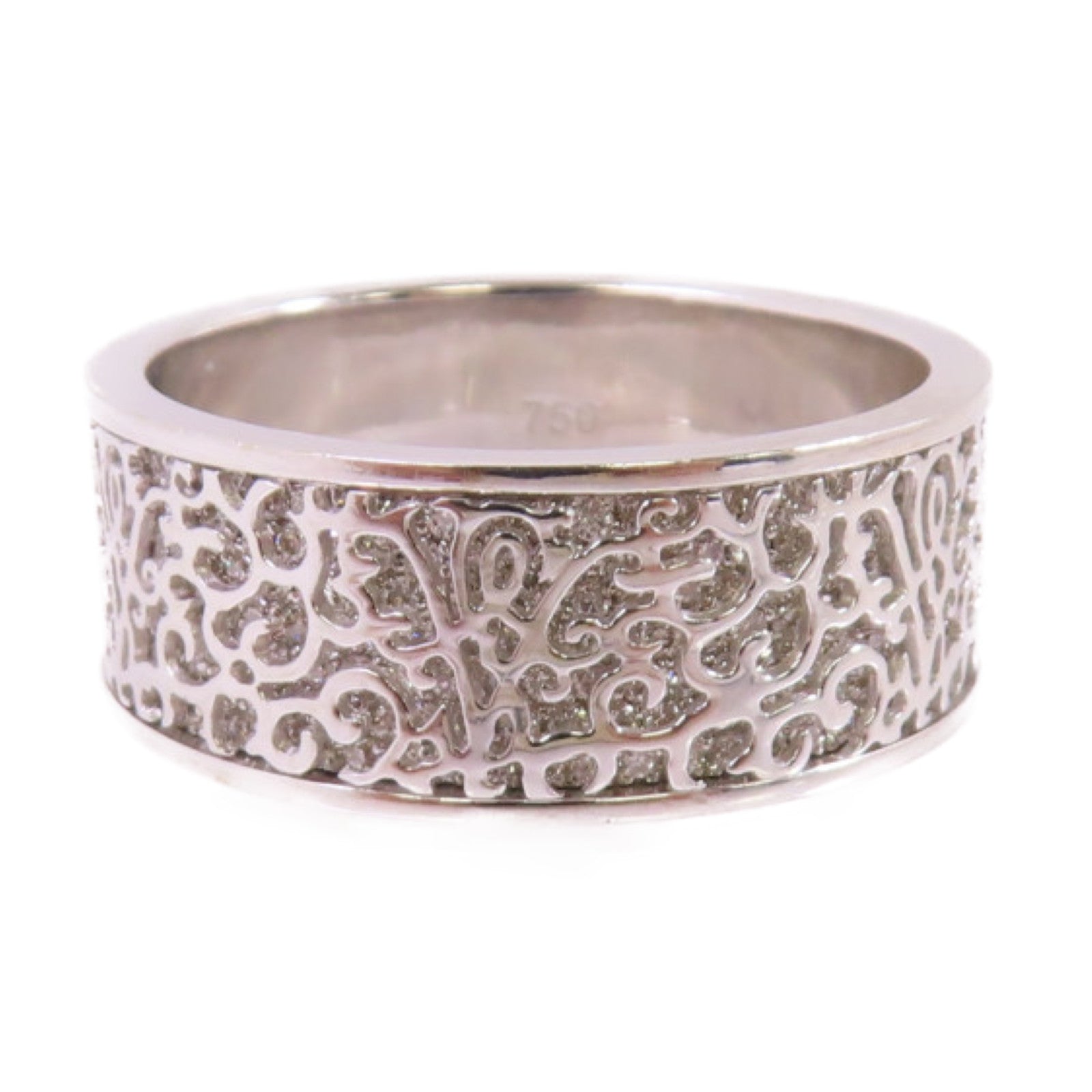 JEWELRY 【激減優惠】18K白金/1.089ct鑽石Web of Desire Diamond Ring戒指US#11.5
