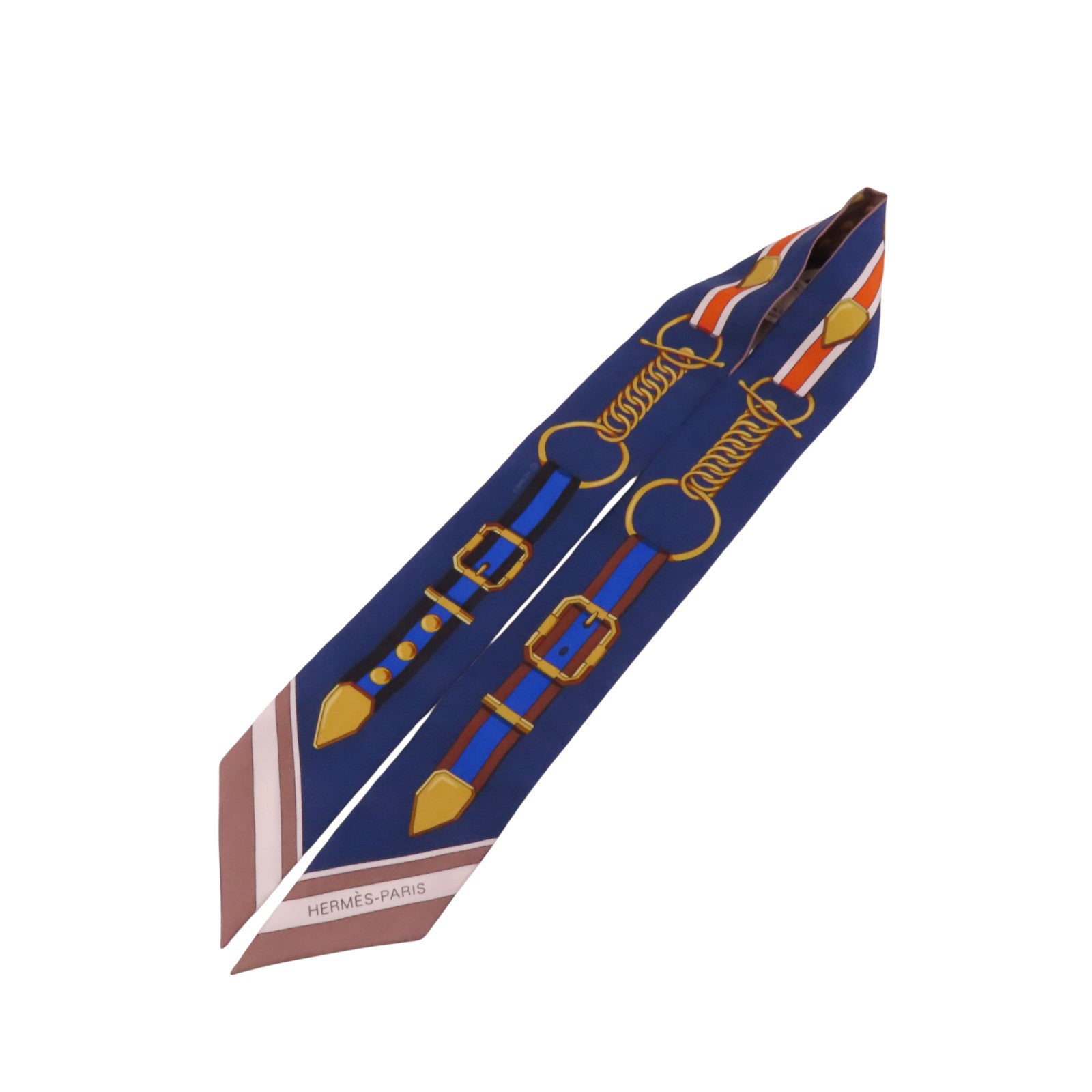 HERMES 絲質Twilly Scarf絲巾