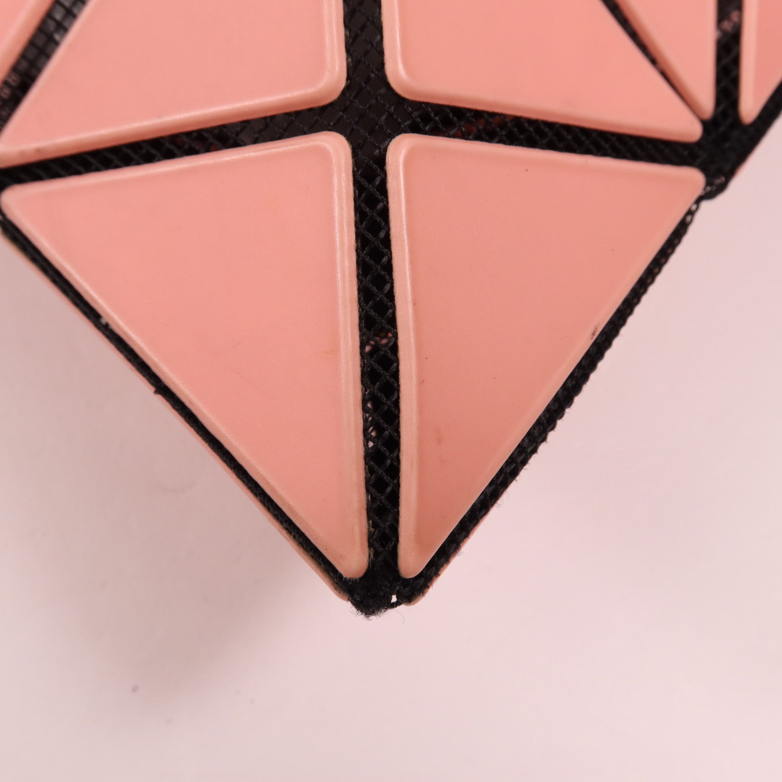 BAO BAO ISSEYMIYAKE PVC Shoulder Bag銀扣肩背袋