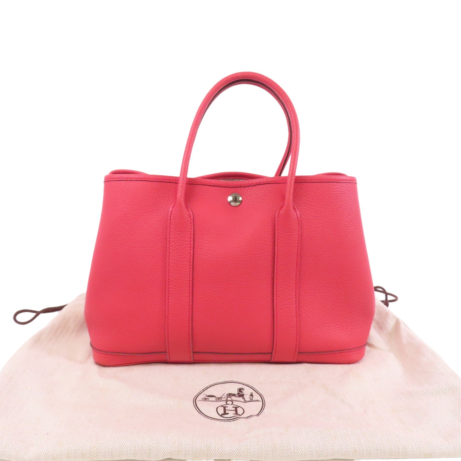 HERMES 【激減優惠】Country皮革Garden Party TPM